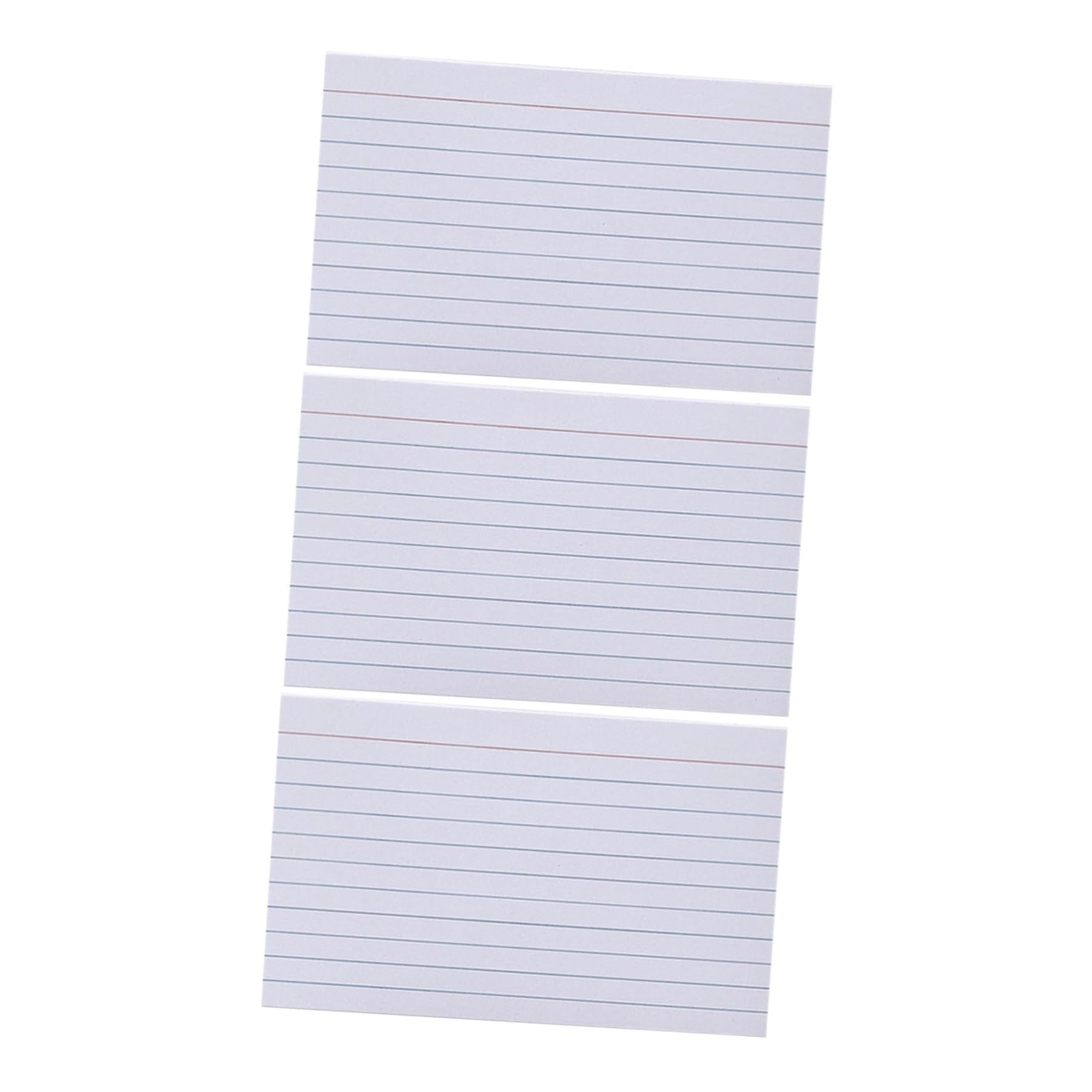 Gadpiparty 600 Fiches Lignées Fiches D& #39; Apprentissage Petites Flash Pour Étudier De Notes Recto Verso De Règles Blanches