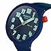Swatch Big Bold Unisex Watch Casual Plastic Blue Automatic Waterproof Essentially Bold