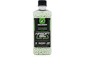 Glow-in-the-Dark Aim Green Tracer Bio BBs Boost Nighttime Airsoft Precision