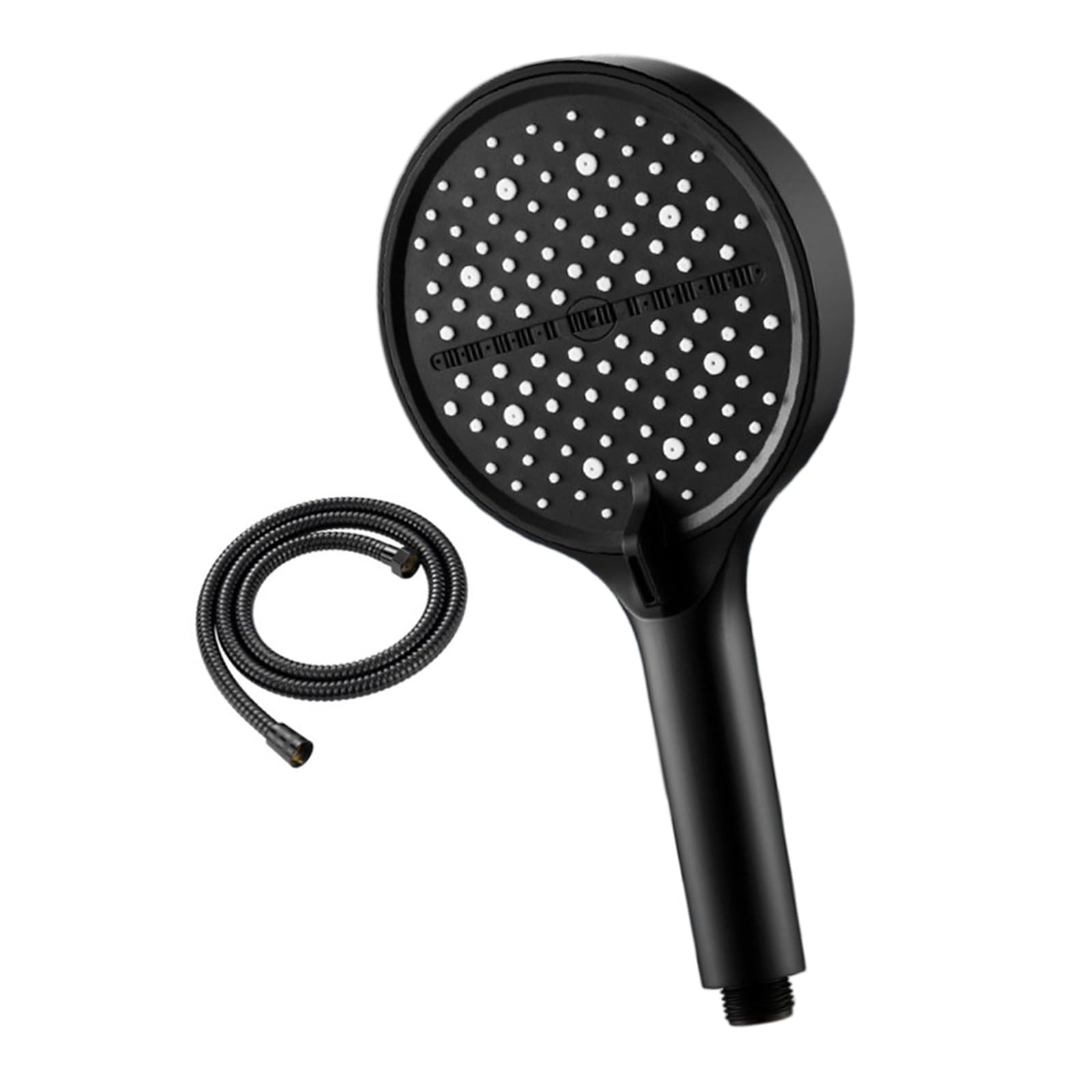 Msioytog Black Large Panel Shower Head Bathroom Handheld Shower Head High Pressures Water Saving Sprayer Nozzle High Pressures Water Saving Filter