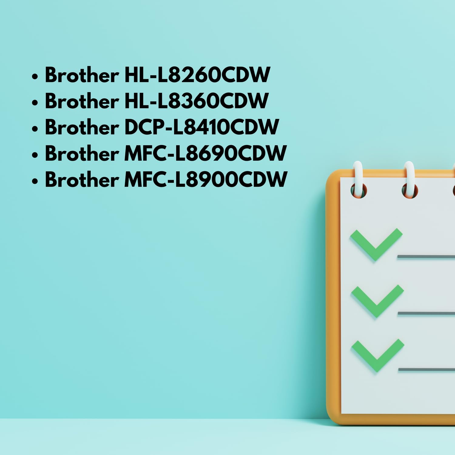 EVOKE TN423 TN-423 Toner Kompatybilny z Brother DCP-L8410CDW MFC-8690CDW MFC-8900CDW (Zestaw CMYK) 18500 Stron
