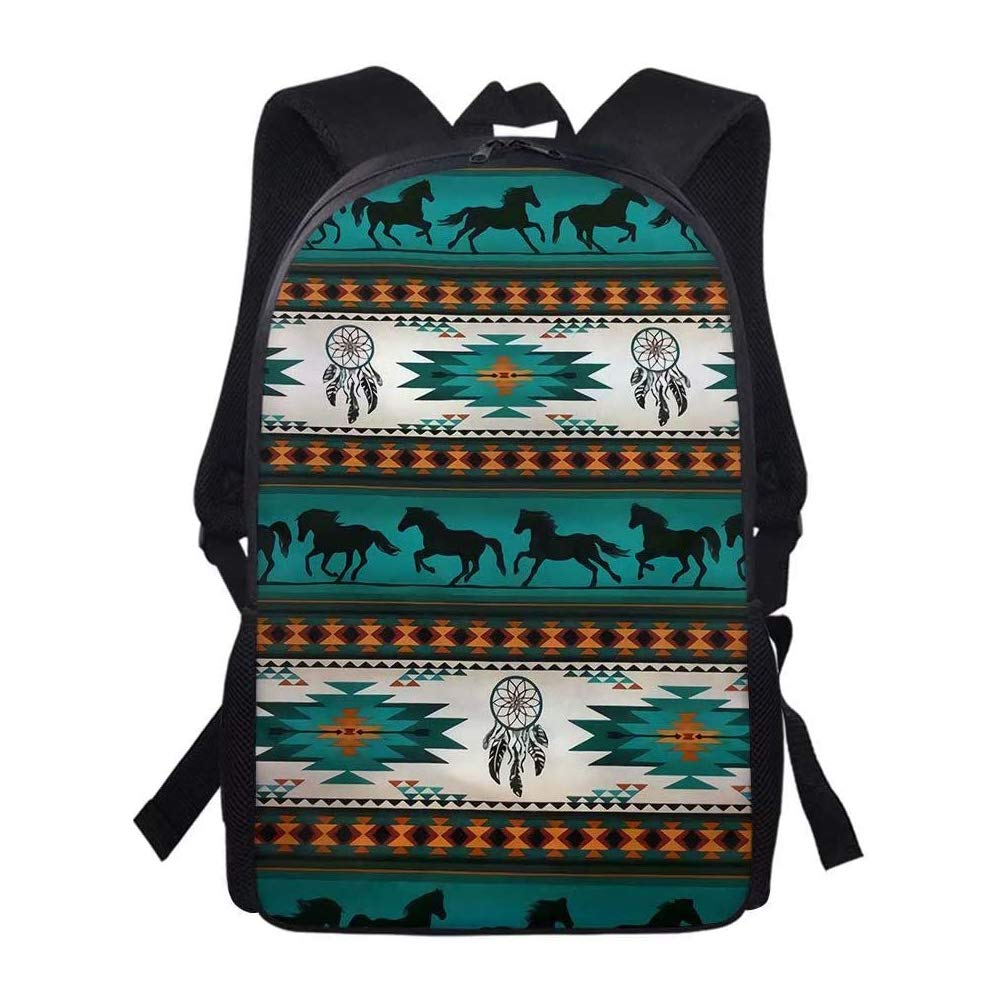 PZZ BEACH Kids Fashion School Backpack Large Capacity Durable Casual Daypack Rucksack