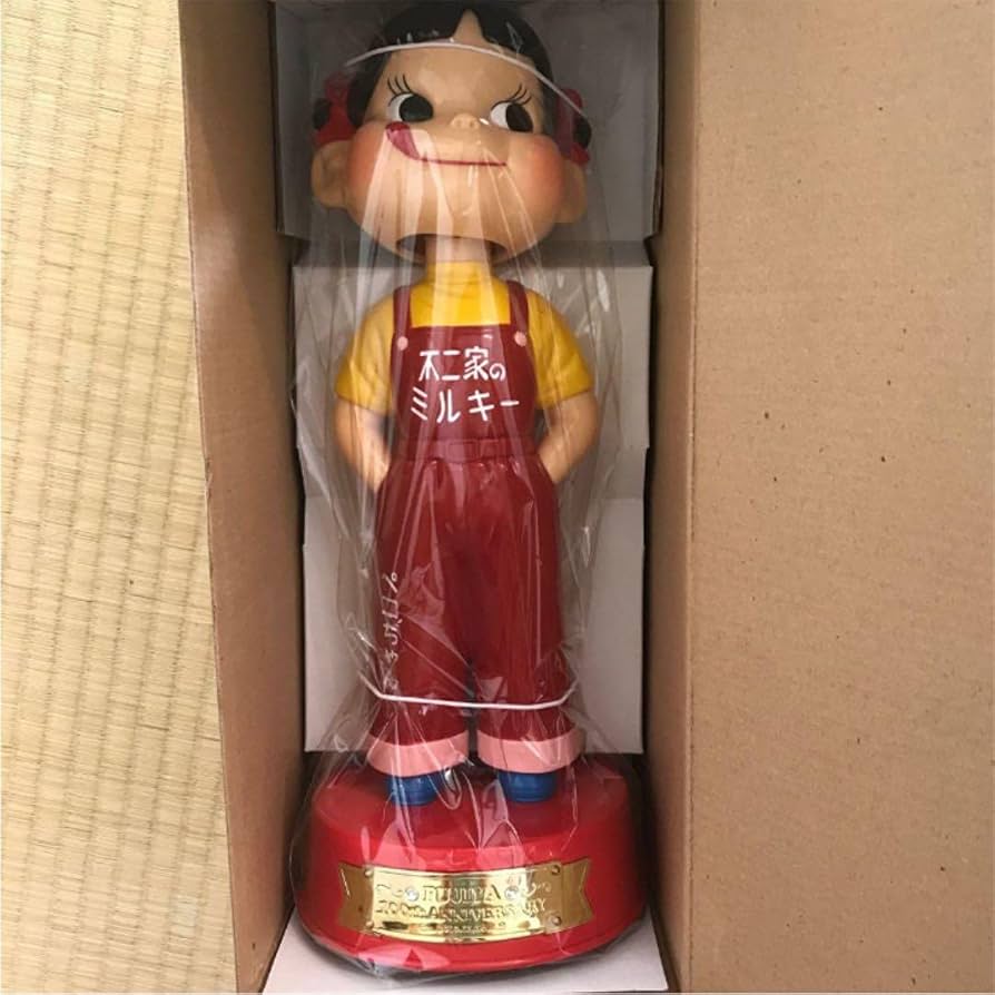 不二家 ペコちゃん人形 100周年 創業祭 記念 復刻版 首振り人形