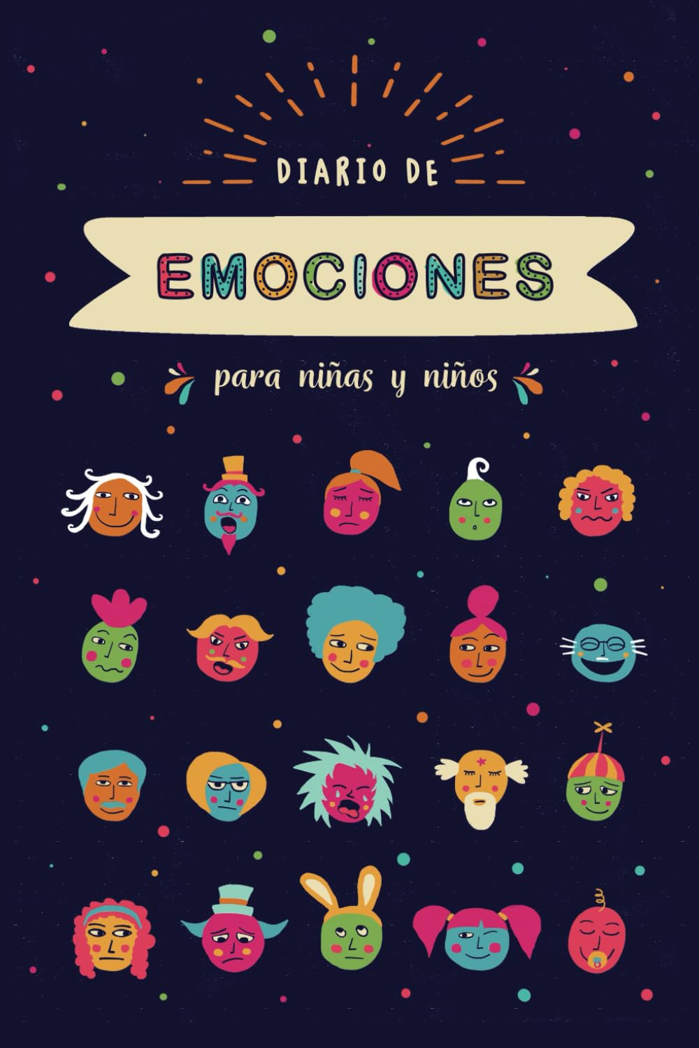 Diario de Emociones: Diario de gratitud para niños y niñas | Diario secreto donde escribir las emociones y las vivencias de cada día.