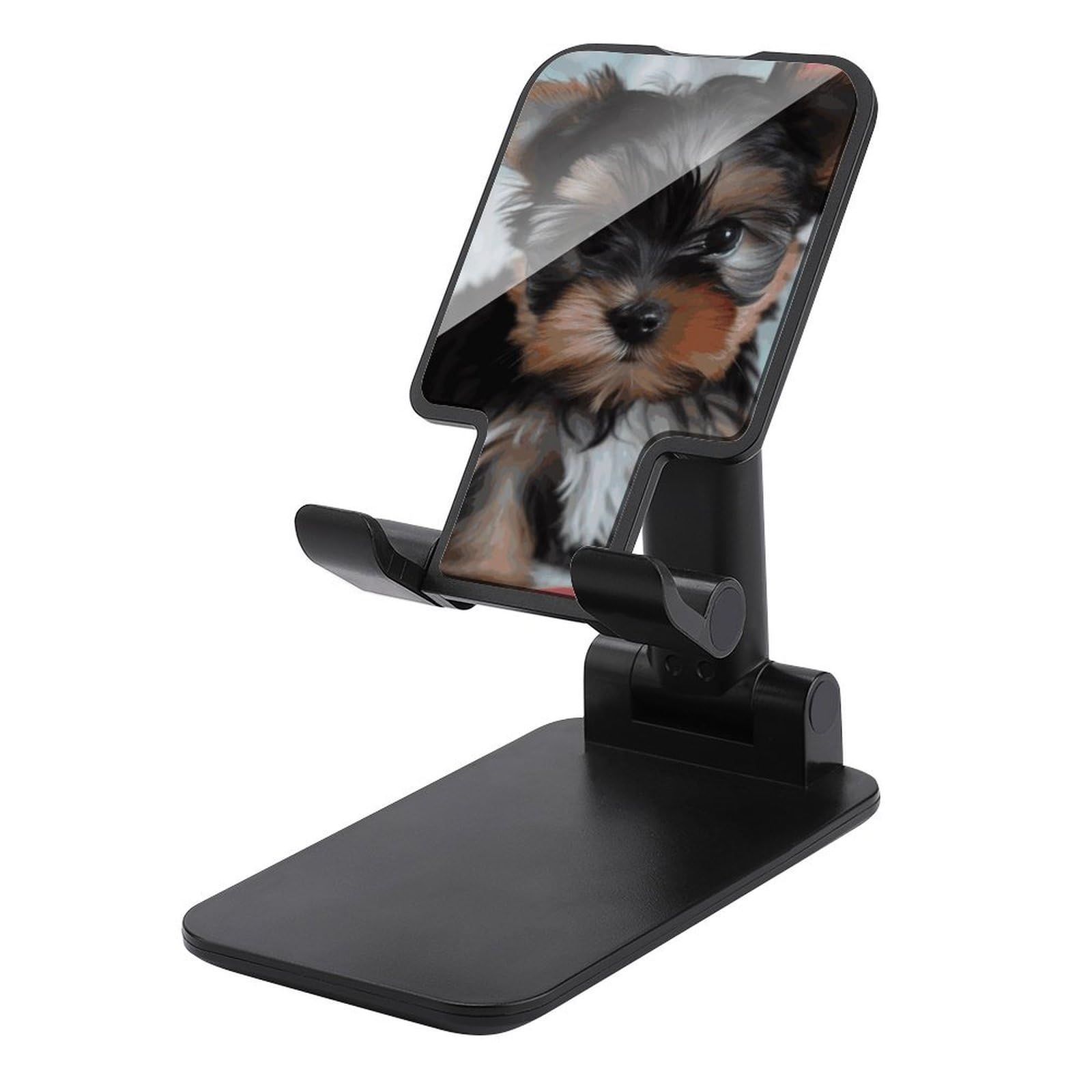 Support de téléphone réglable Yorkshire avec design pliable compact