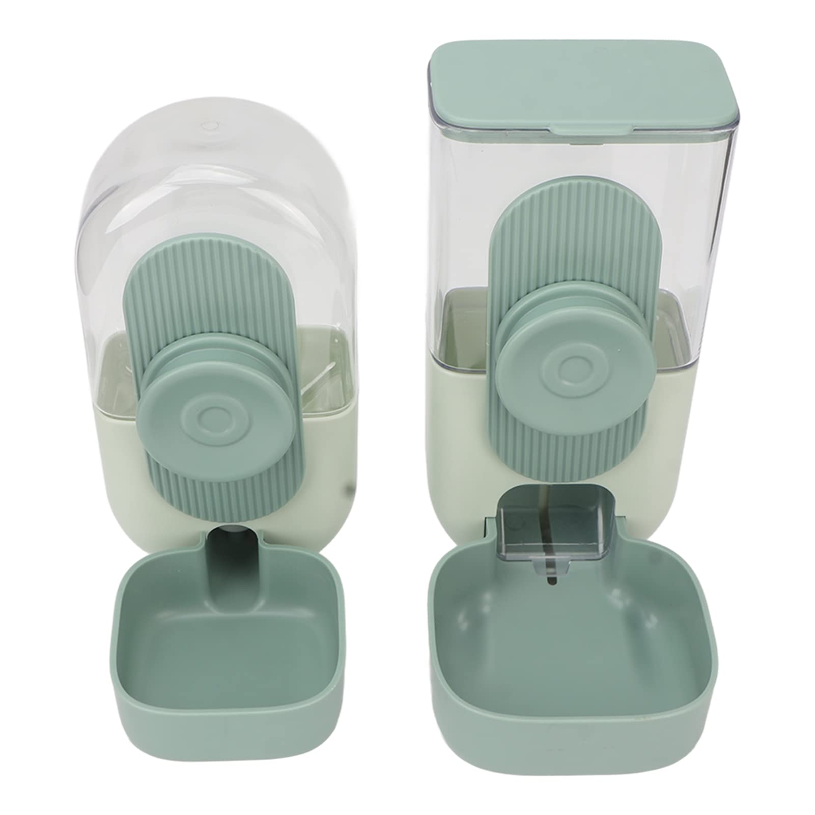 Cocoarm Hanging Automatic Pet Water Dispenser for Small Animals Cage Mint Green High Temperature Washable Pet Water Feeder for Rabbits Guinea Pigs Hamsters Ferrets Chinchillas Easy Fill No Spill