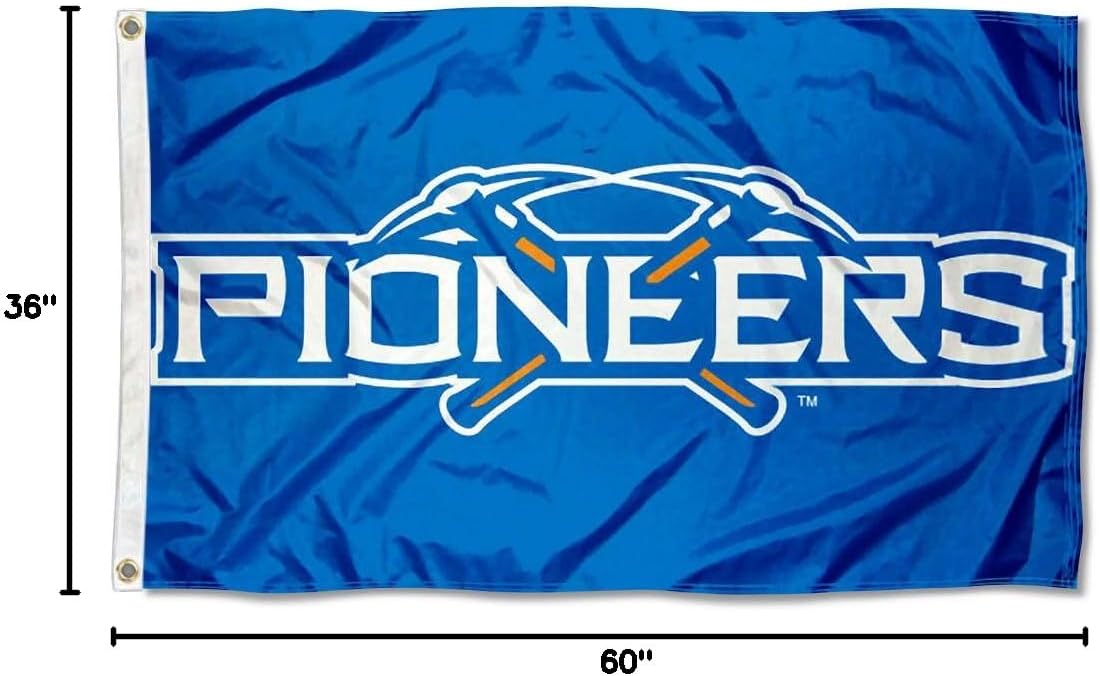 Wisconsin Platteville Pioneers Flag - Image 8