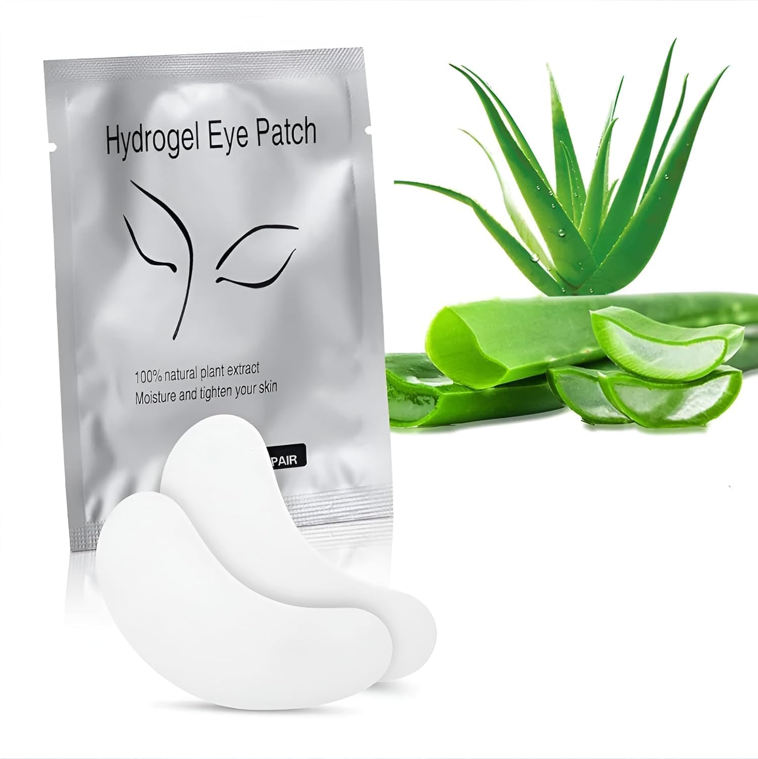 Hydrogel Under Eye Patches, Pack of 200 | For Dark Circles & Puffy Eyes, Cooling Eye Mask, Hyaluronic Acid & Collagen, Moisturizing Eye Treatment, For Men & Women-image-15