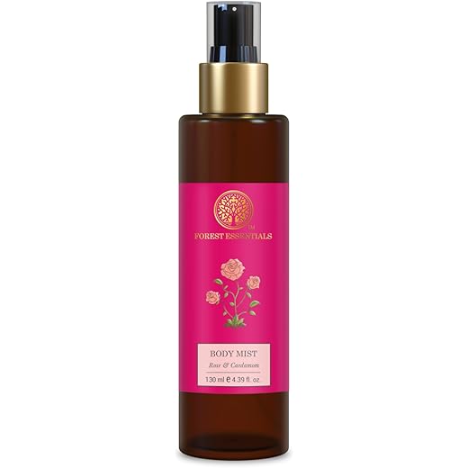 Forest Essentials Body Mist Rose & Cardamom