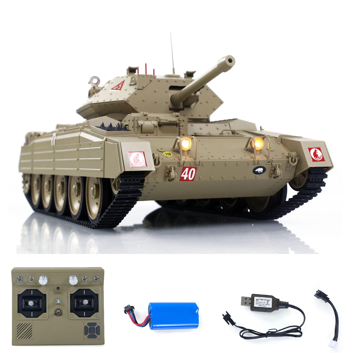 Amazon.co.jp: wheelfun 1/16 RC バトルタンク クールバンク