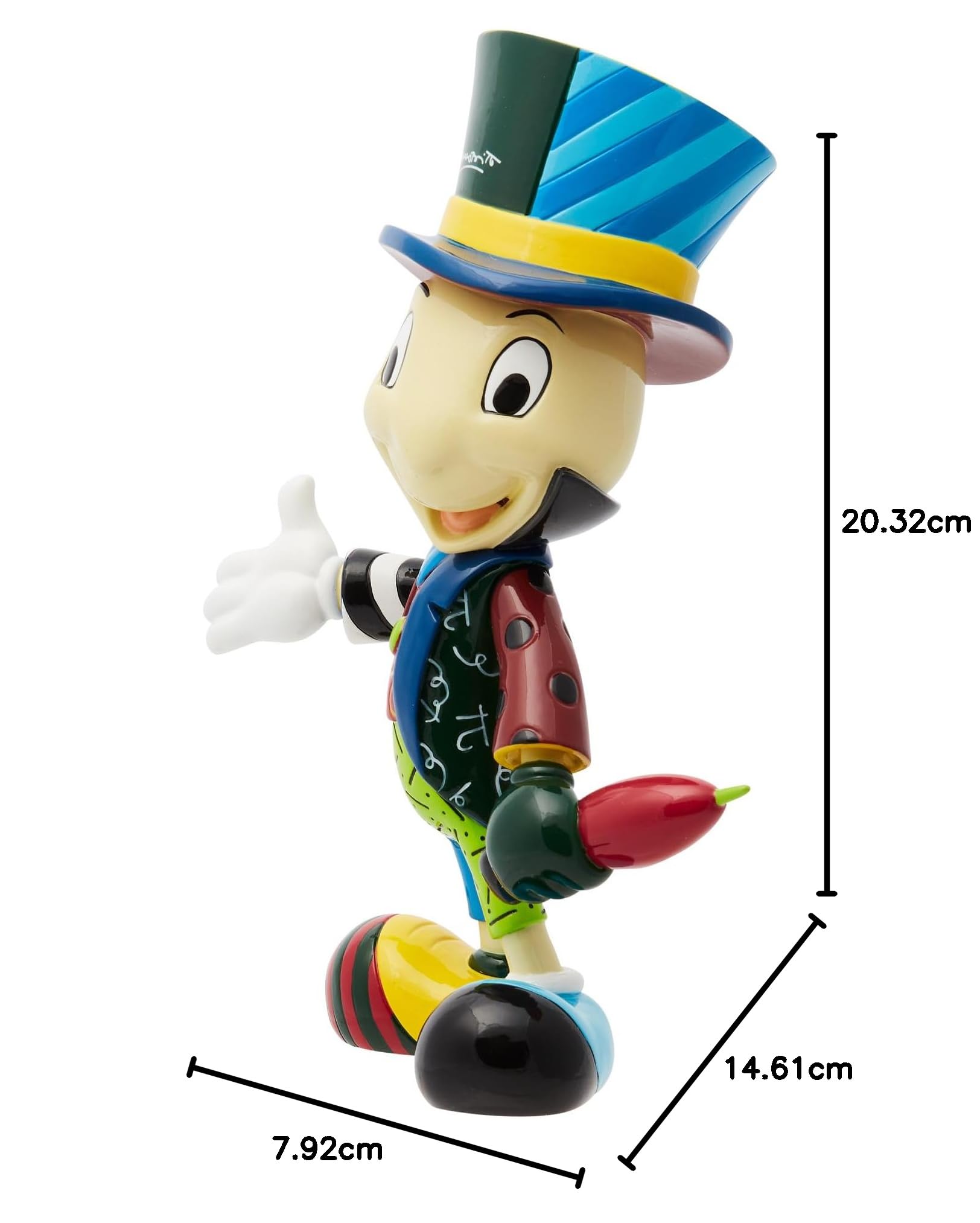 Amazon.co.jp: Disney by Britto ジミニー・クリケット 6015552 : おもちゃ