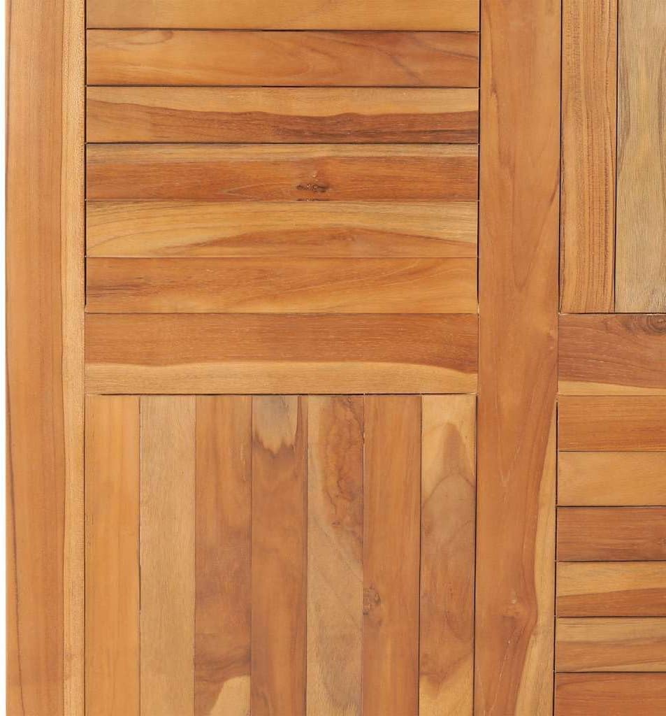 Table Top Natural Teak Solid Teak Wood 35.4 x 35.4 in Durable Desk top Restaurant Table Tops for Dining Room Kitchen countertop