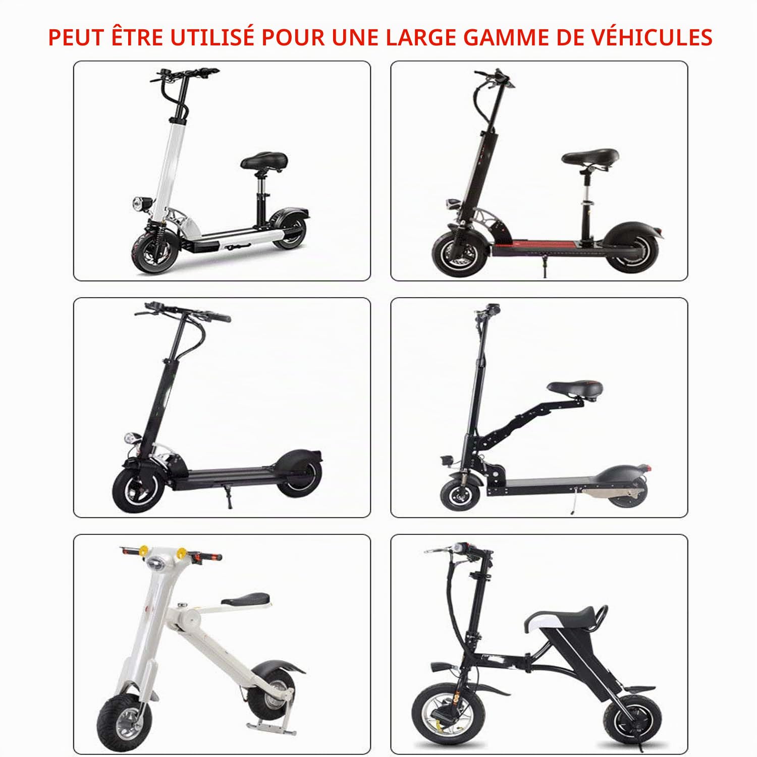 48V Scooter Électrique Batterie 7.8AH Scooter Batterie Scooter Électrique Remplacement Accessoire Remplacement Batterie pour Scooter Intégré