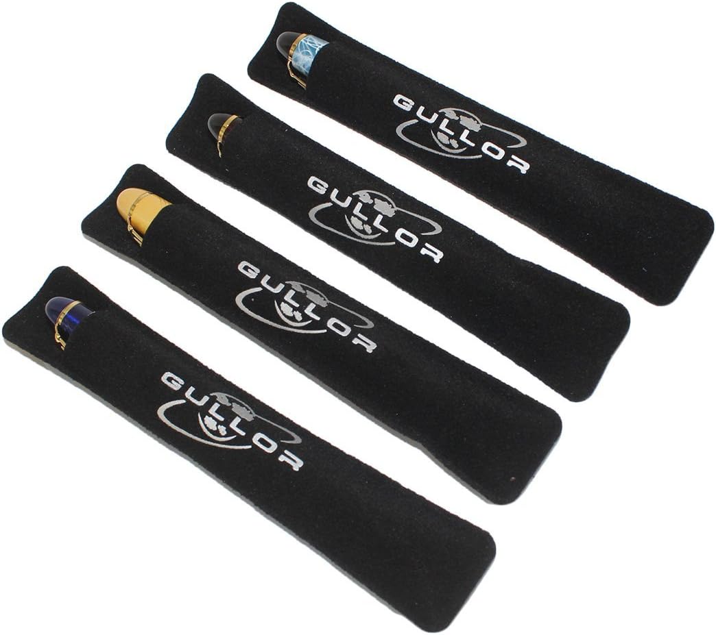 Gullor 4 PCS in Set 450 Fountain Pen in 4 Colors with 30 PCS Black Ink Cartridges