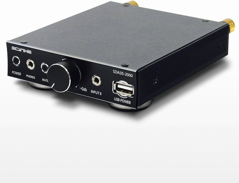 Scythe Kama Bay Amp Mini Pro - Amplificador de Audio (2.0, 0.5, 20