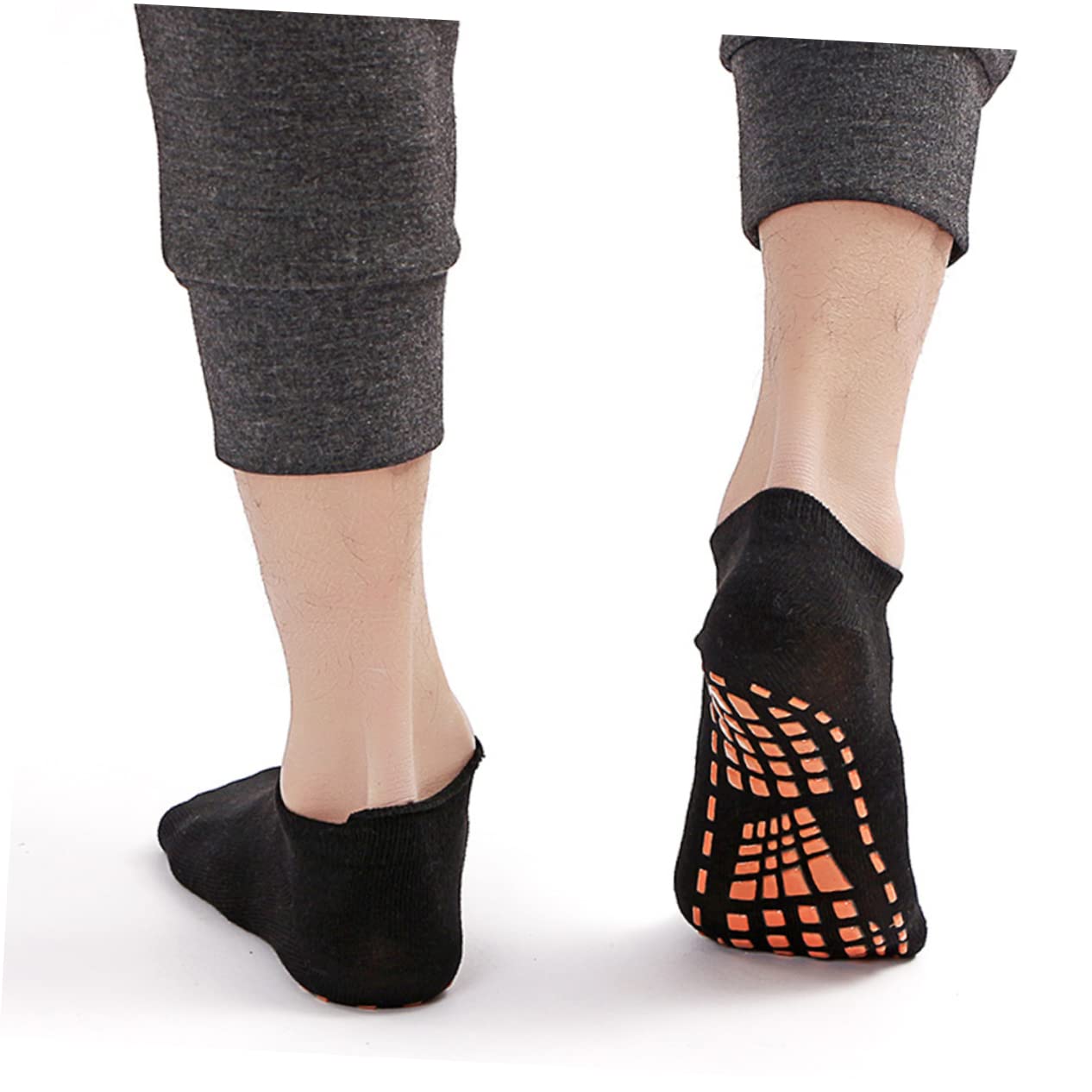 PACKOVE 20 Paar Gummi-Bodensocken Krankenhaussocken Erwachsene Sport Barre- Atmungsaktive Kinder Baumwoll Yoga- Boden-Anti-Rutsch-