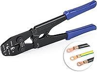 Vista 1 de iCrimp IWS-8200A - Terminales de batería y conectores de barril abierto, herramientas de prensado funcionan con cable AWG 9-2