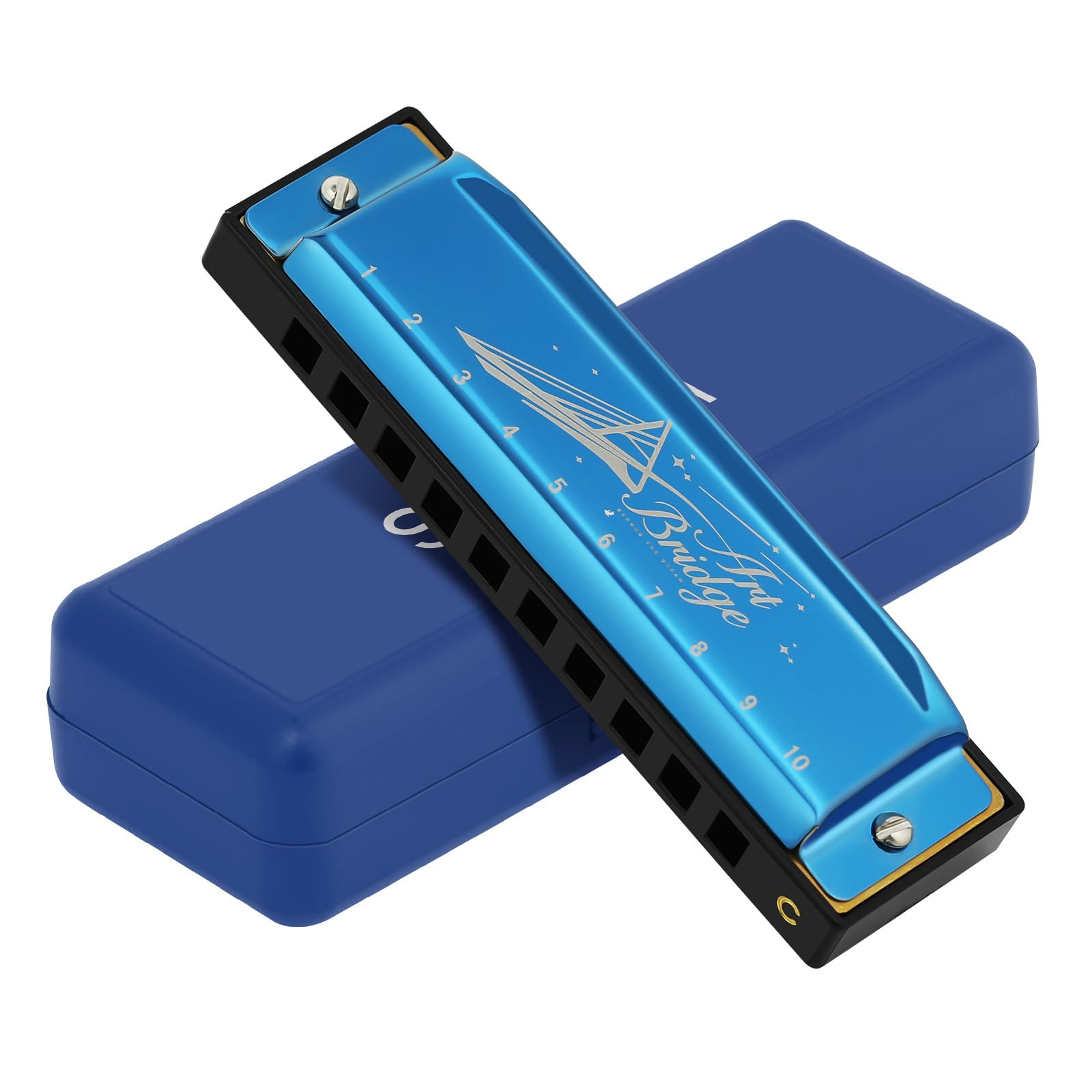 Aazon.co: East Top Diatonic Haronica Key Of F# 10 Holes 20 Tones