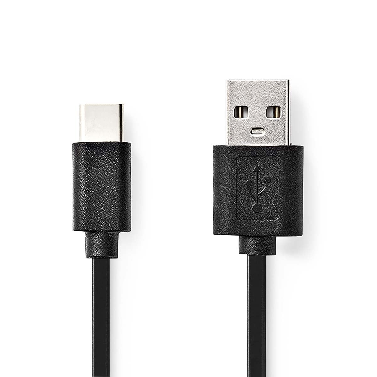 NEDIS USB-C 2.0 Cable, 480 Mbps, 2.0m - Connect Smartphones or Tablets to Your PC or MacBook, Sync & Charge