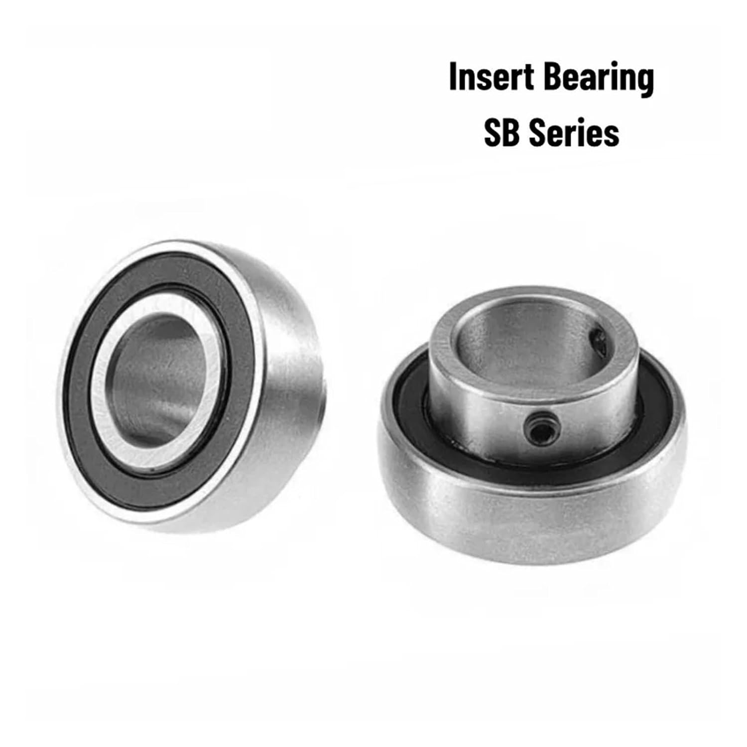 1PCS Insert Bearing SB201 SB202 SB203 SB204 SB205 SB206 Inch SB201-8SB202-10 SB202-16 SB203-11 SB204-12(SB205-14 ID22.225MM)