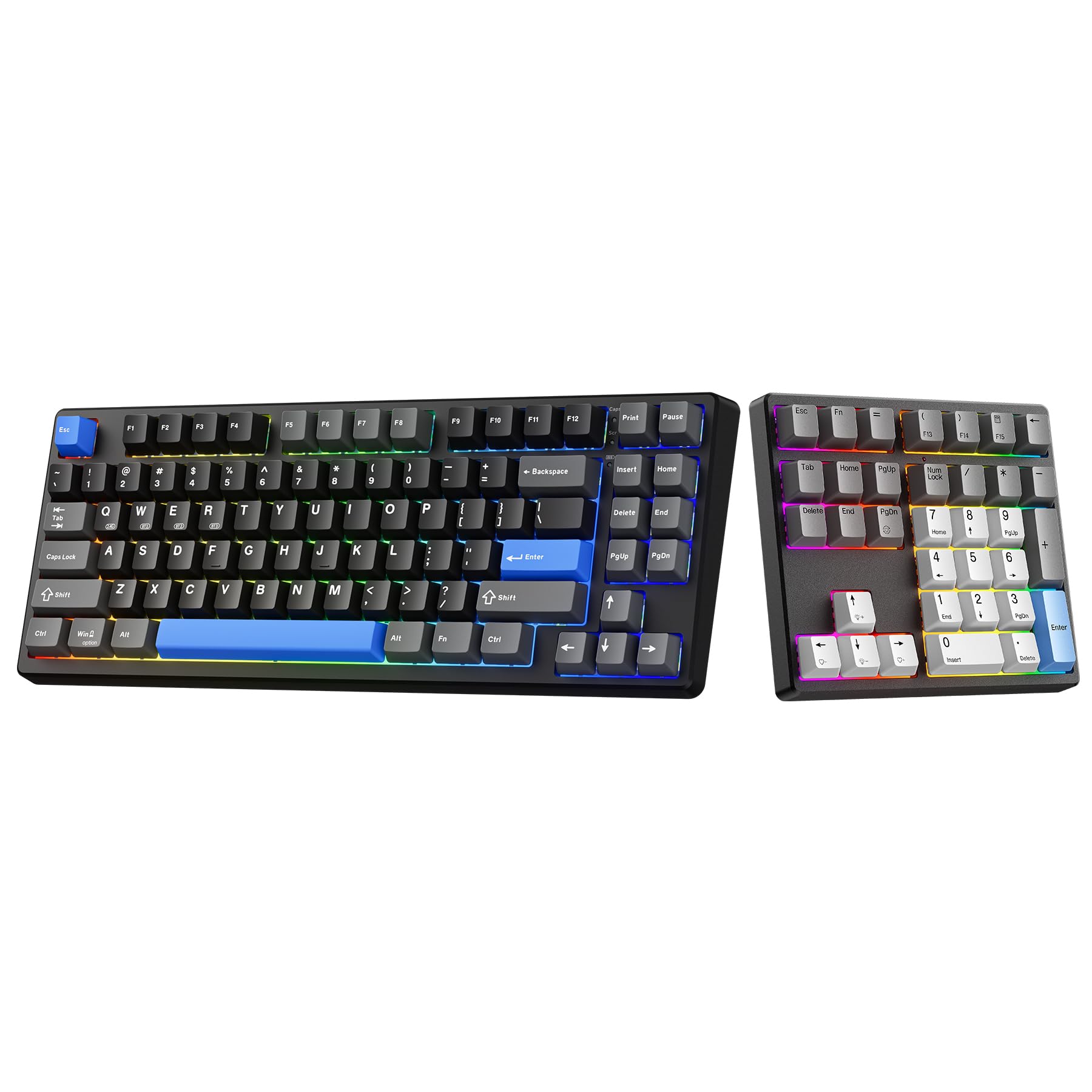 Amazon.com: Kisnt KN85 Wireless Mechanical Keyboard& MF34