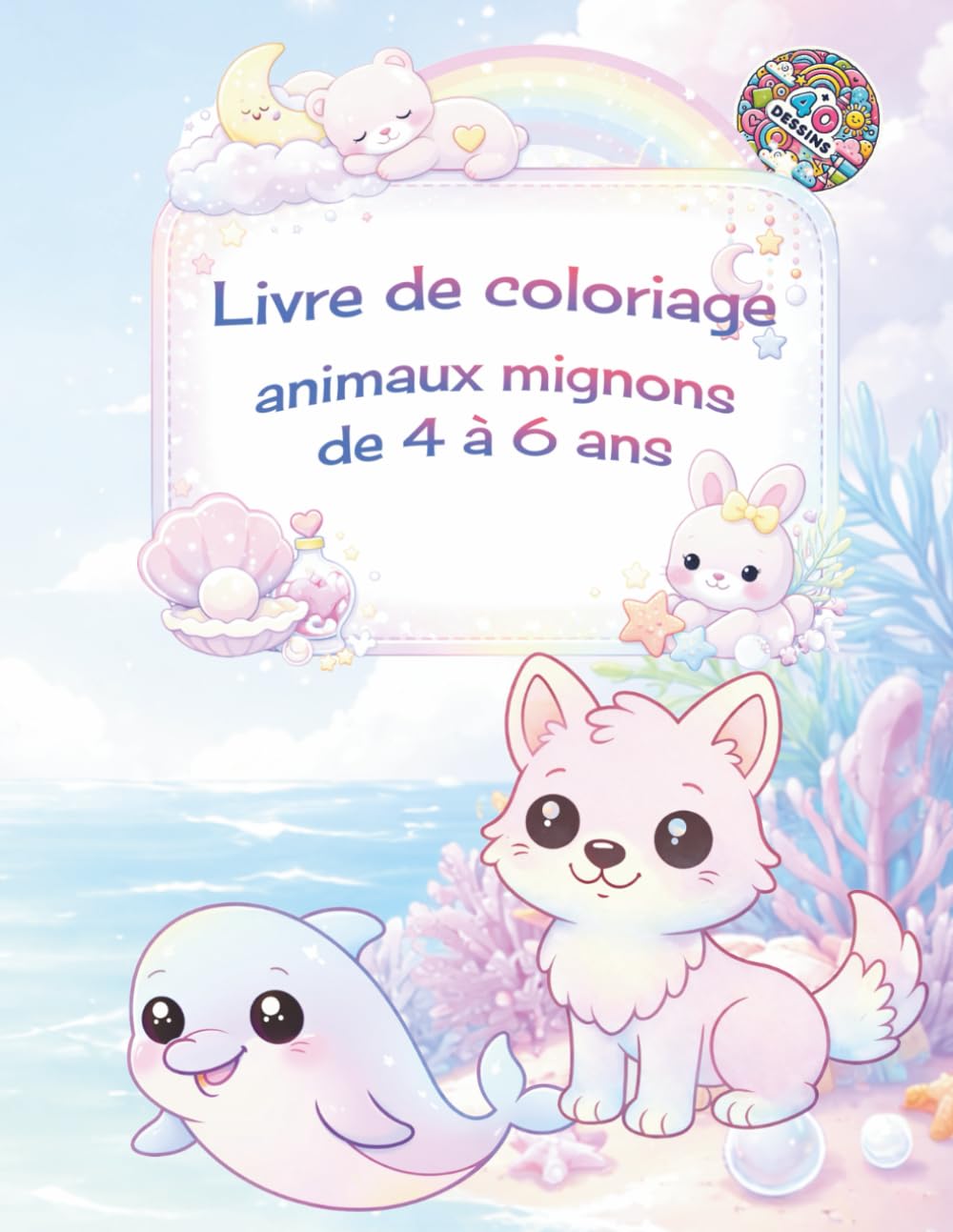 livre de coloriage animaux mignons