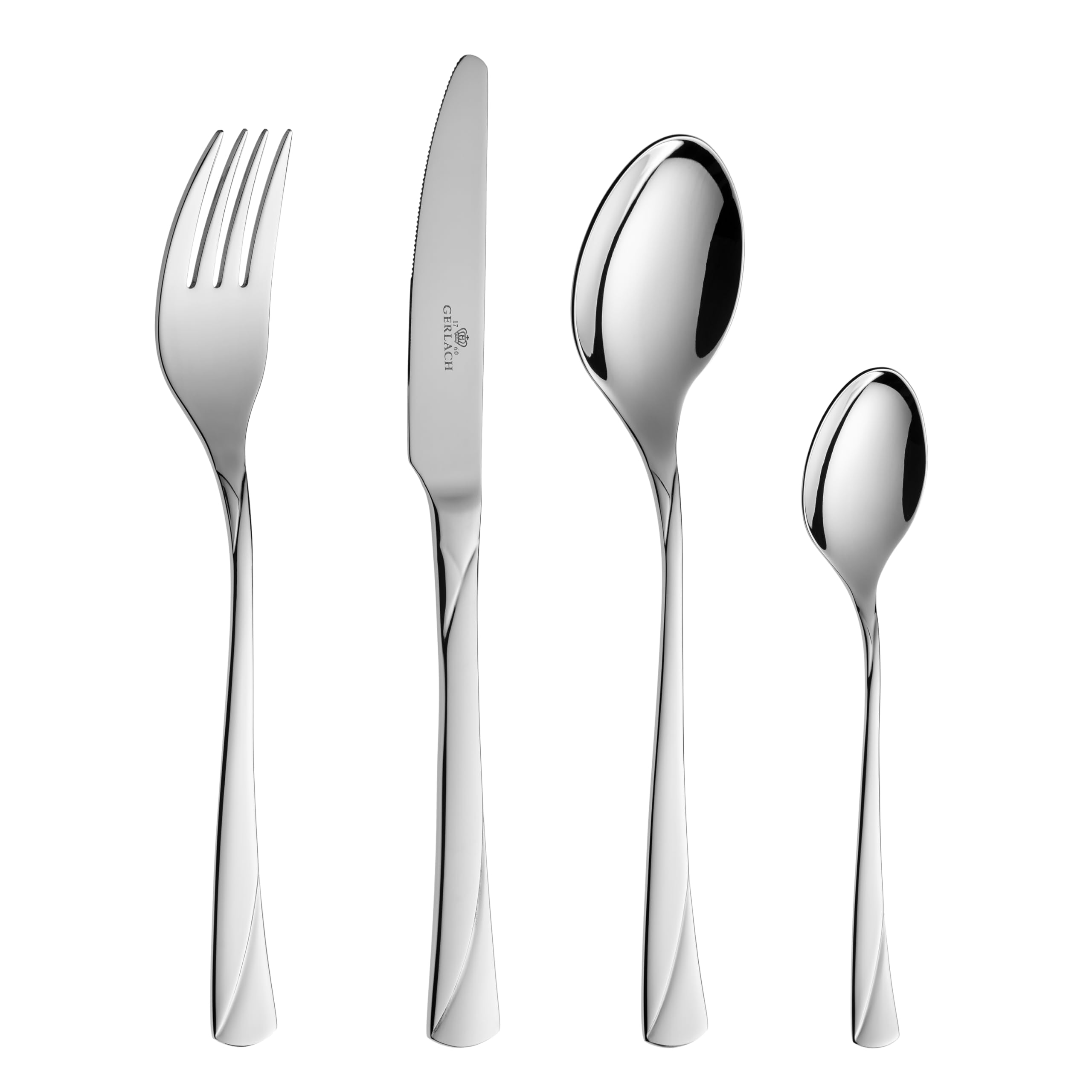 Gerlach | Un ensemble de couverts dans une boîte de 24 pcs - Valor | 18/10 Steel