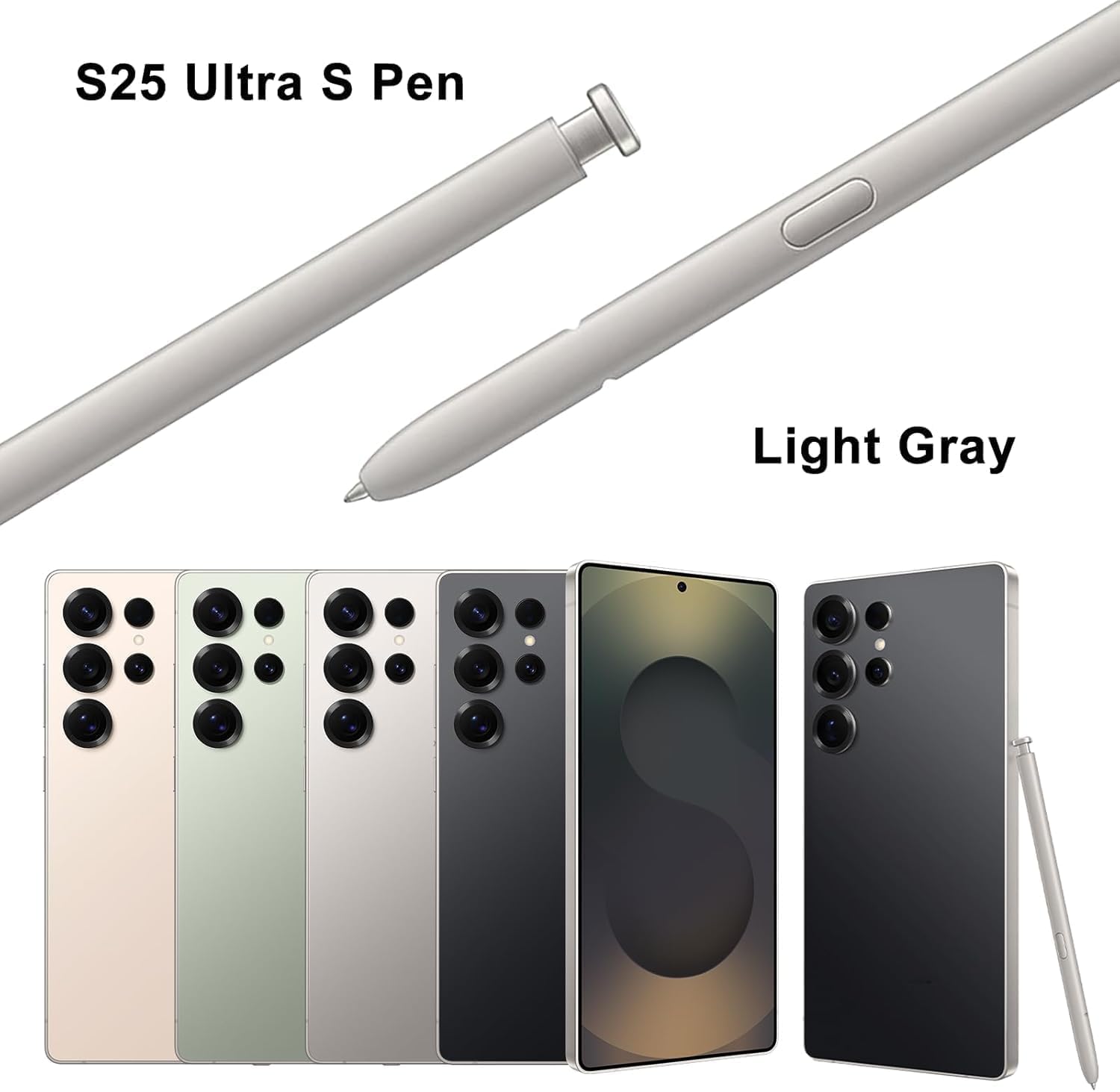 Samsung Galaxy S25 Ultra S Pen di Ricambio, Stilo Digitale Grigio