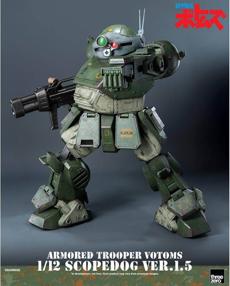 Amazon.co.jp: HiPlay Threezero 1/12 装甲騎兵ボトムズ スコープ