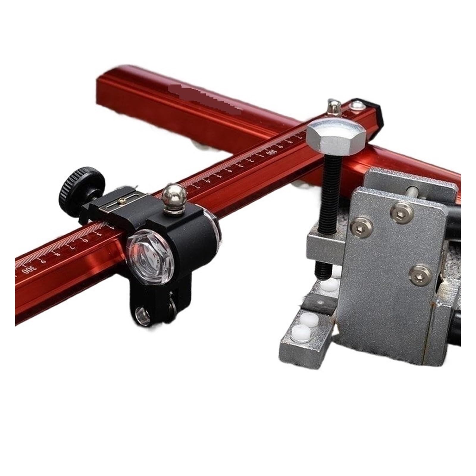 120/90/60CM Glass Tile Push Knife Cutting Tools Opener Ceramic Cutter Roller Tool Easy to Cut(90CM Red with Pliers)