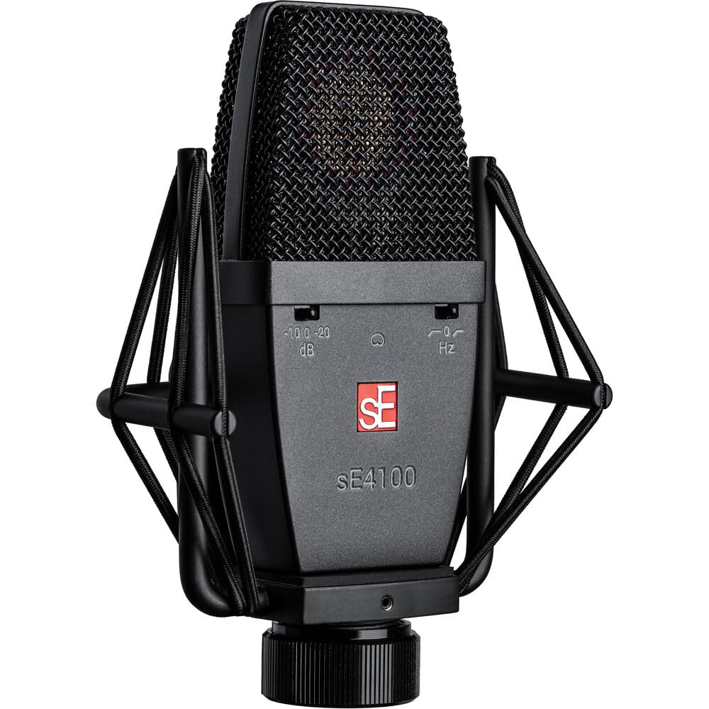 sE Electronics SE4100 Large Diaphragm Cardioid Vintage Condenser Microphone w/Shockmount