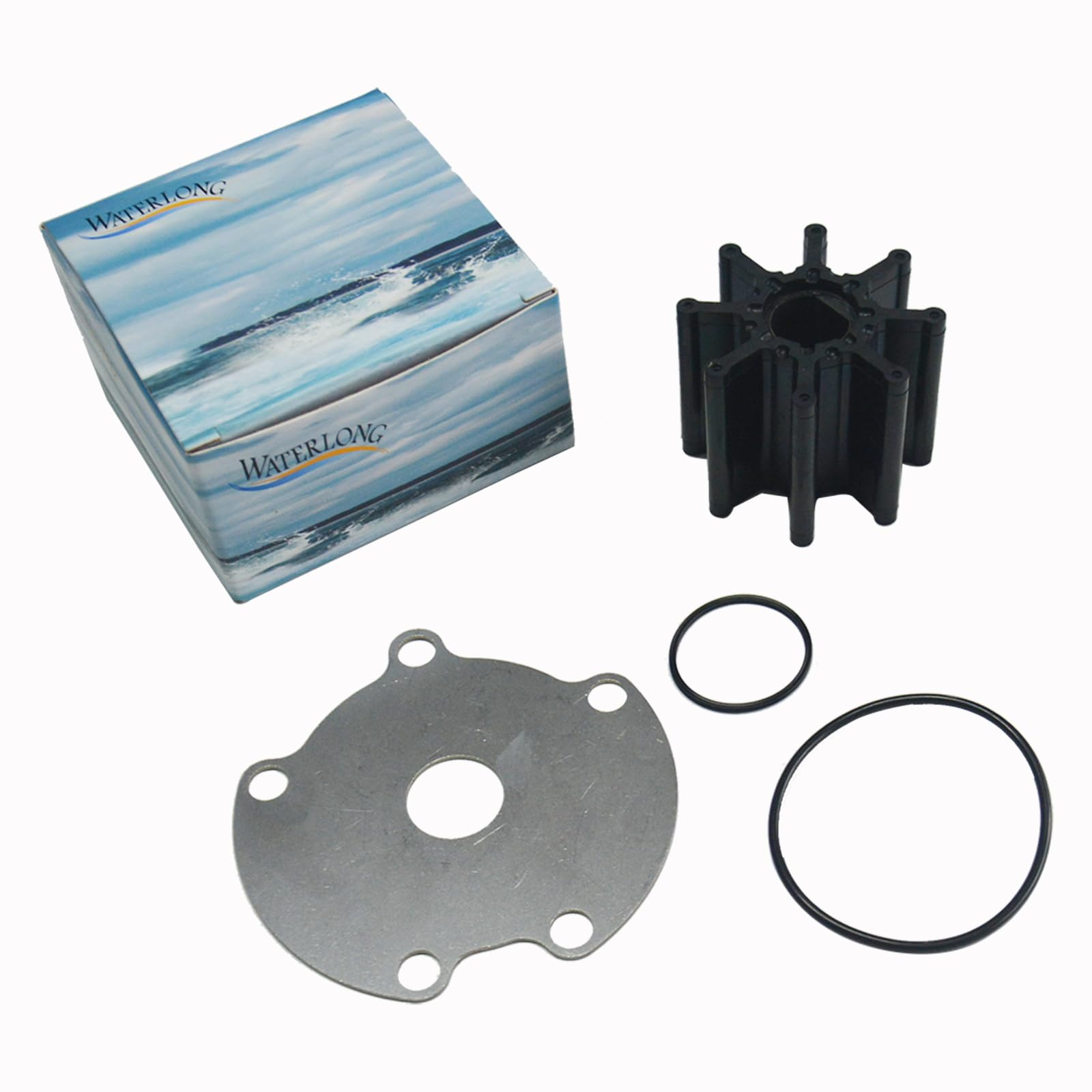 WATERLONG 59362T1 59362T6 Water Pump Repair Kit Impeller Replaces for MerCruiser Engines