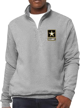Buy Cool Shirts US Army 1/4 Zip Sweatshirt - No Hood