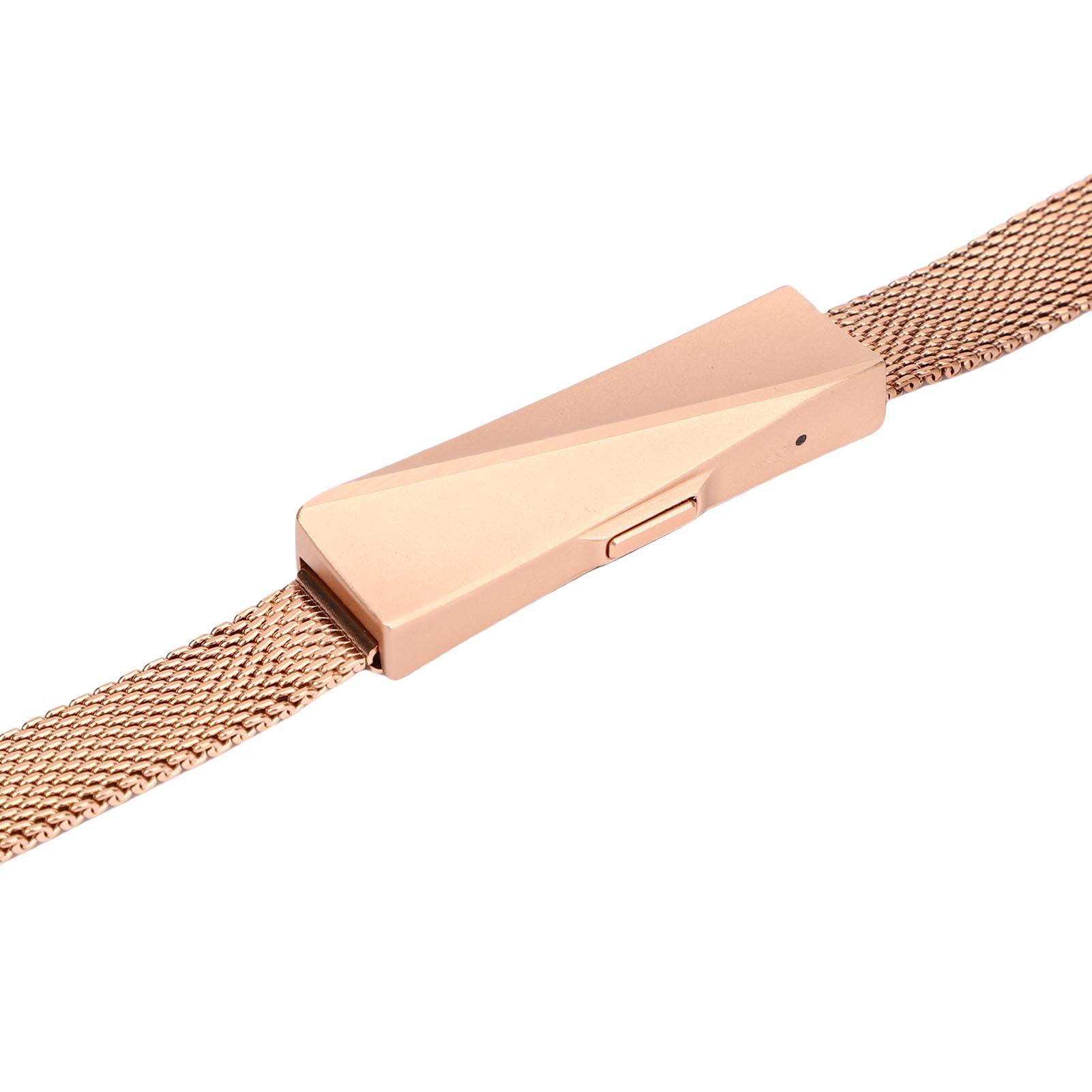 VGEBY Smart-Armband-Fitness-Tracker mit 127 Sportmodi, Schlaf-Tracking, Anruferinnerung, für Männer und Frauen (Gold)