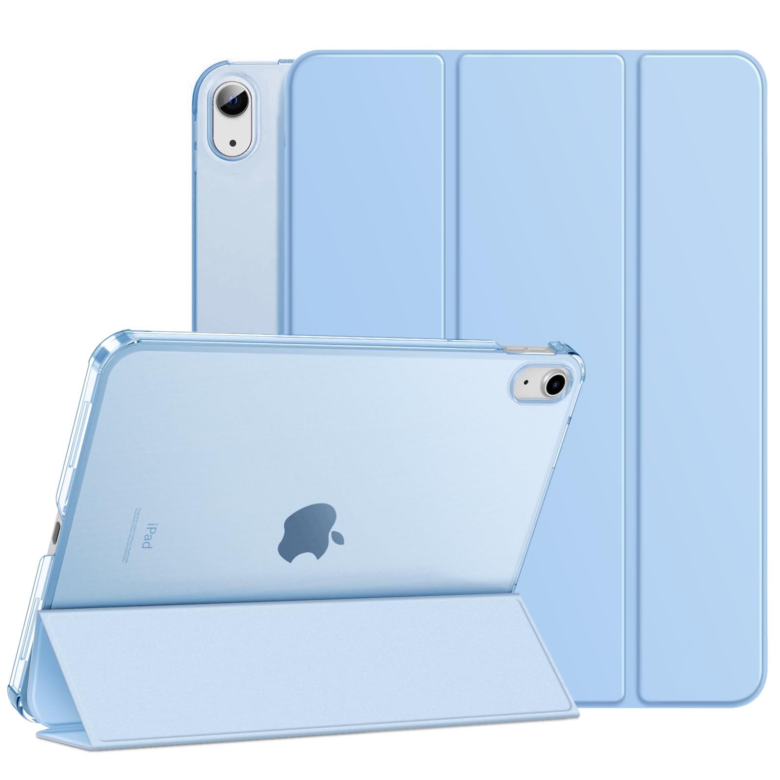 TXWLLIU Hülle für iPad (A16) 11. Generation 11 Zoll 2025 / iPad 10. Generation 10,9 Zoll 2022, Leichte Dünne Harte Schutzhülle, Automatische Schlaf-/Wachfunktion, Wassermelonenrot