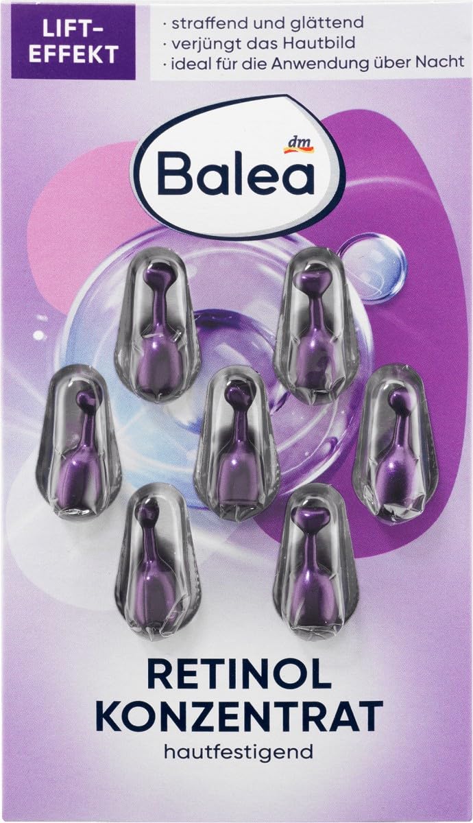 Balea Concentrate Retinol Anti-Aging face serum 7 capsules