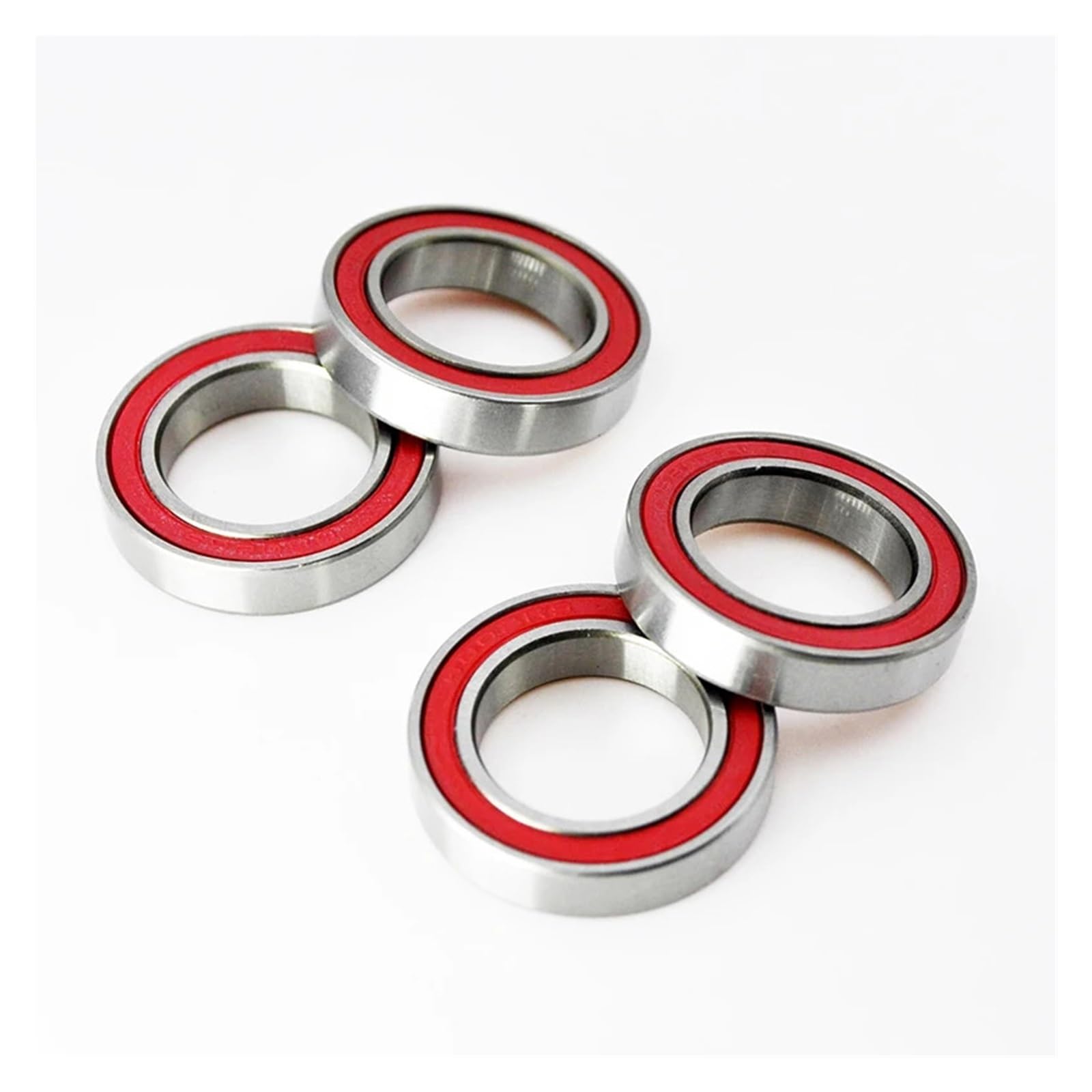 6802 2RS Siliziumnitrid-Keramik-Kugellager | 15x24x5mm 6802RS schwarzes Si3N4-Keramiklager, doppelt abgedichtetes 2RS-Design(10Pcs)