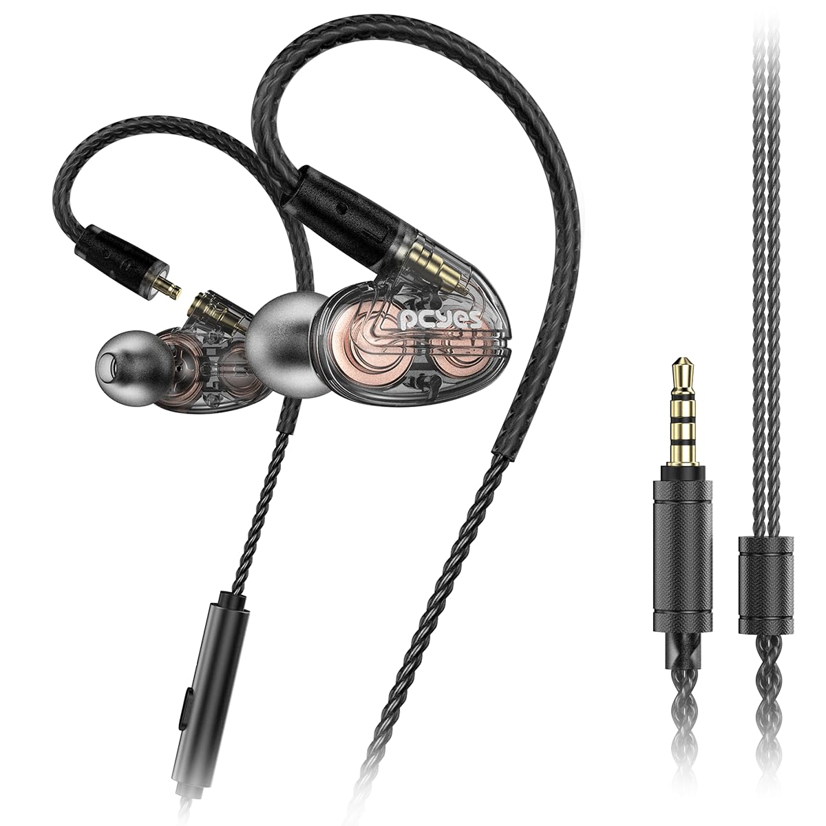 Fone De Ouvido Gamer Pcyes Kheper, 2 Drivers Dinamicos, Intra