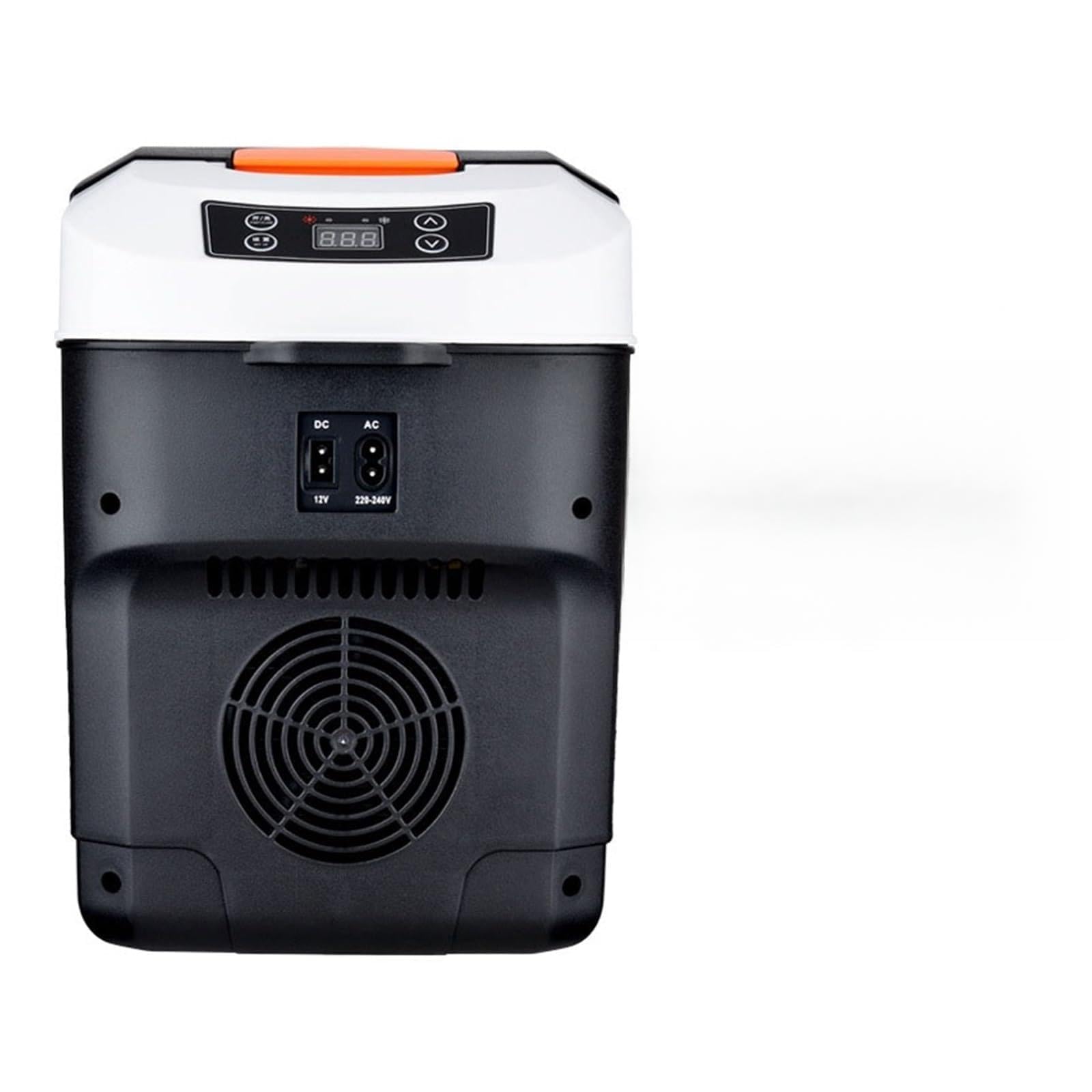 Mini refrigerador for Coche de 10 litros, Ideal for Uso doméstico, en vehículos, dormitorios, Camiones, frío y Calor, con Control de Temperatura y Pantalla Digital.(Temperature Control,Us)