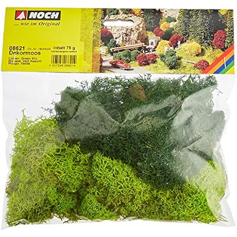 Noch 08621 Lichen Green Mix Assorted Landscape Modelling Cover