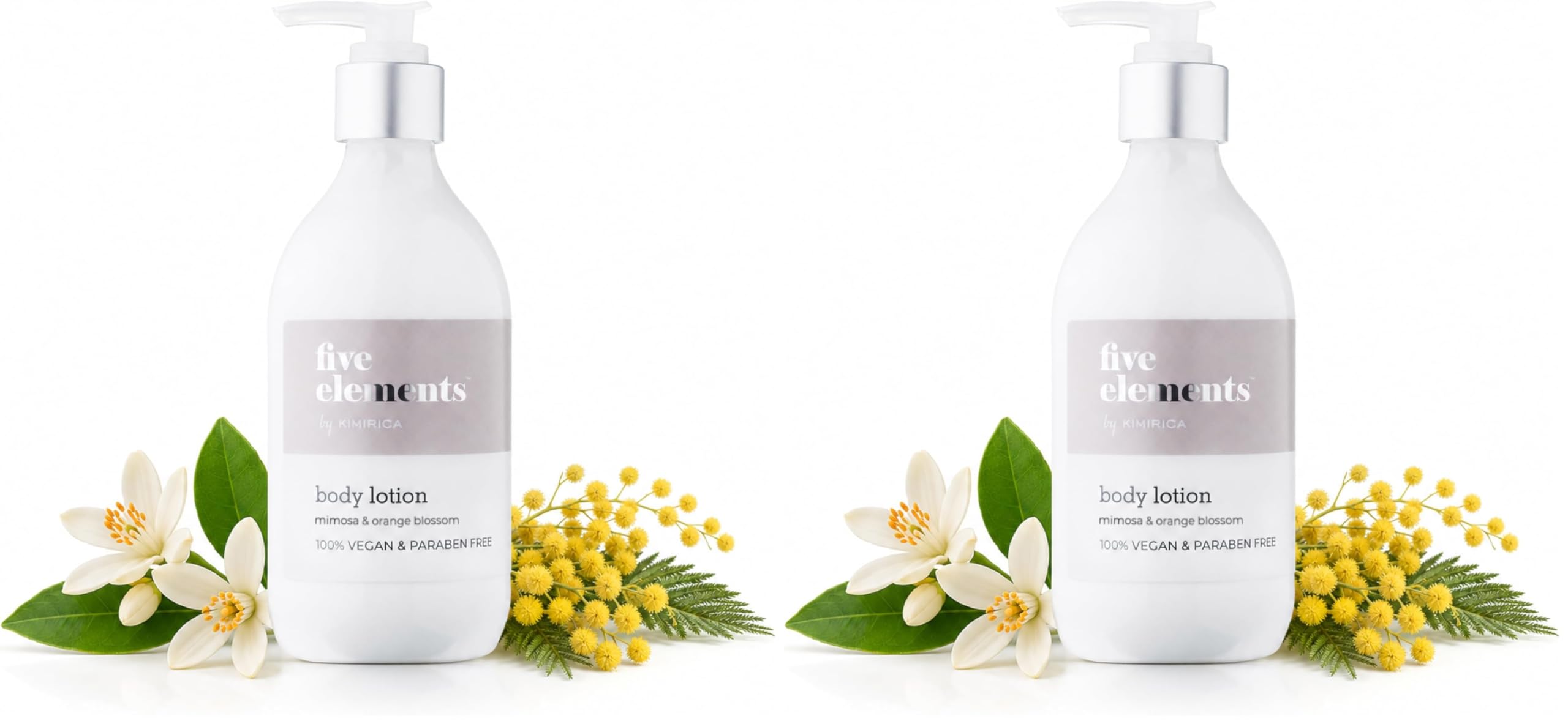 Kimirica Five Elements Moisturizing Scented Body Lotion with Tangerine and Green Tea for All Skin Type | Instant Hydration| Vegan and Paraben-Free | for Men & Women | 300ml (Pack of 2)-image-11