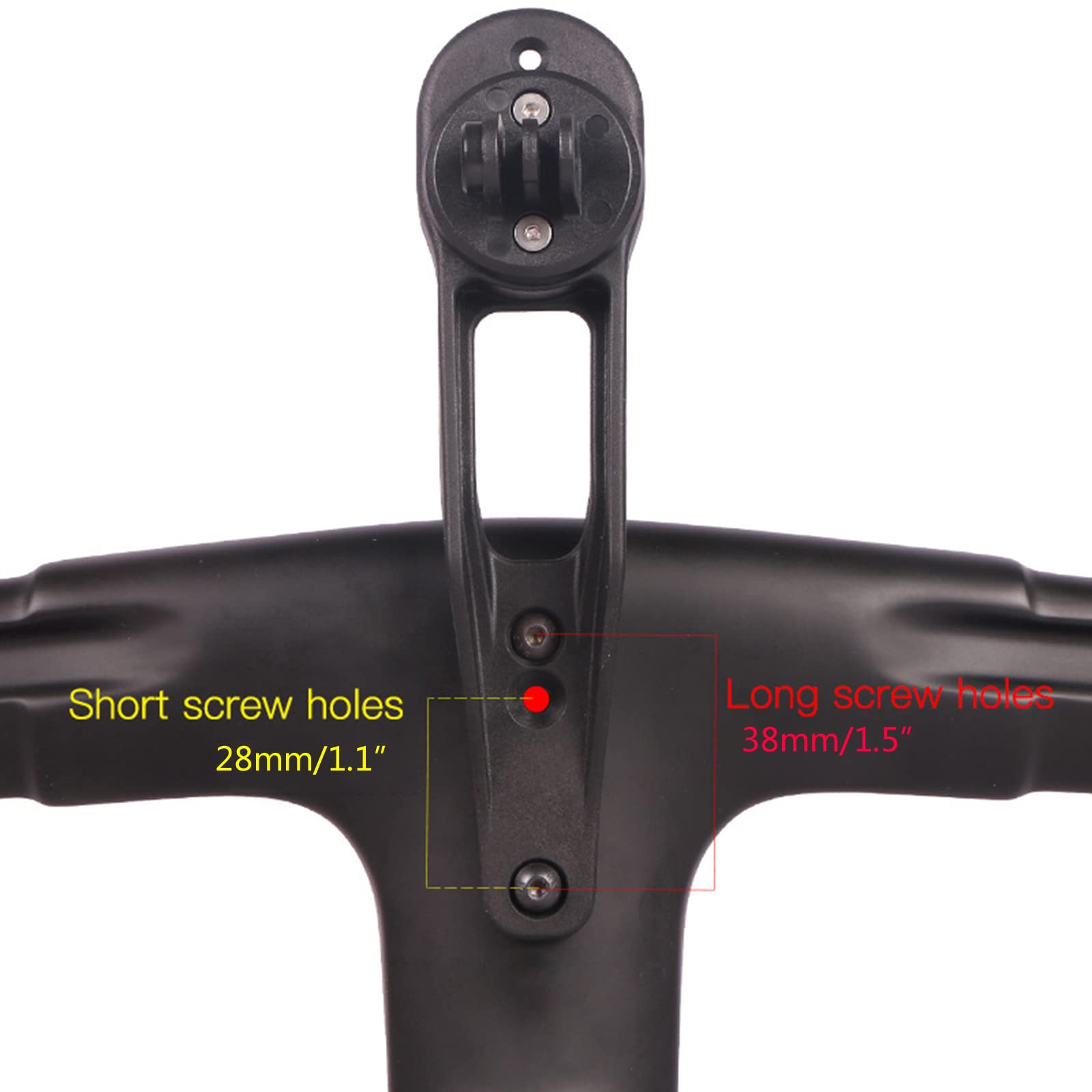 Support Guidon Vélo Léger Réglable Pour Compteur GPS – Compatible Vélo Route & Pliant – Fixation Solide