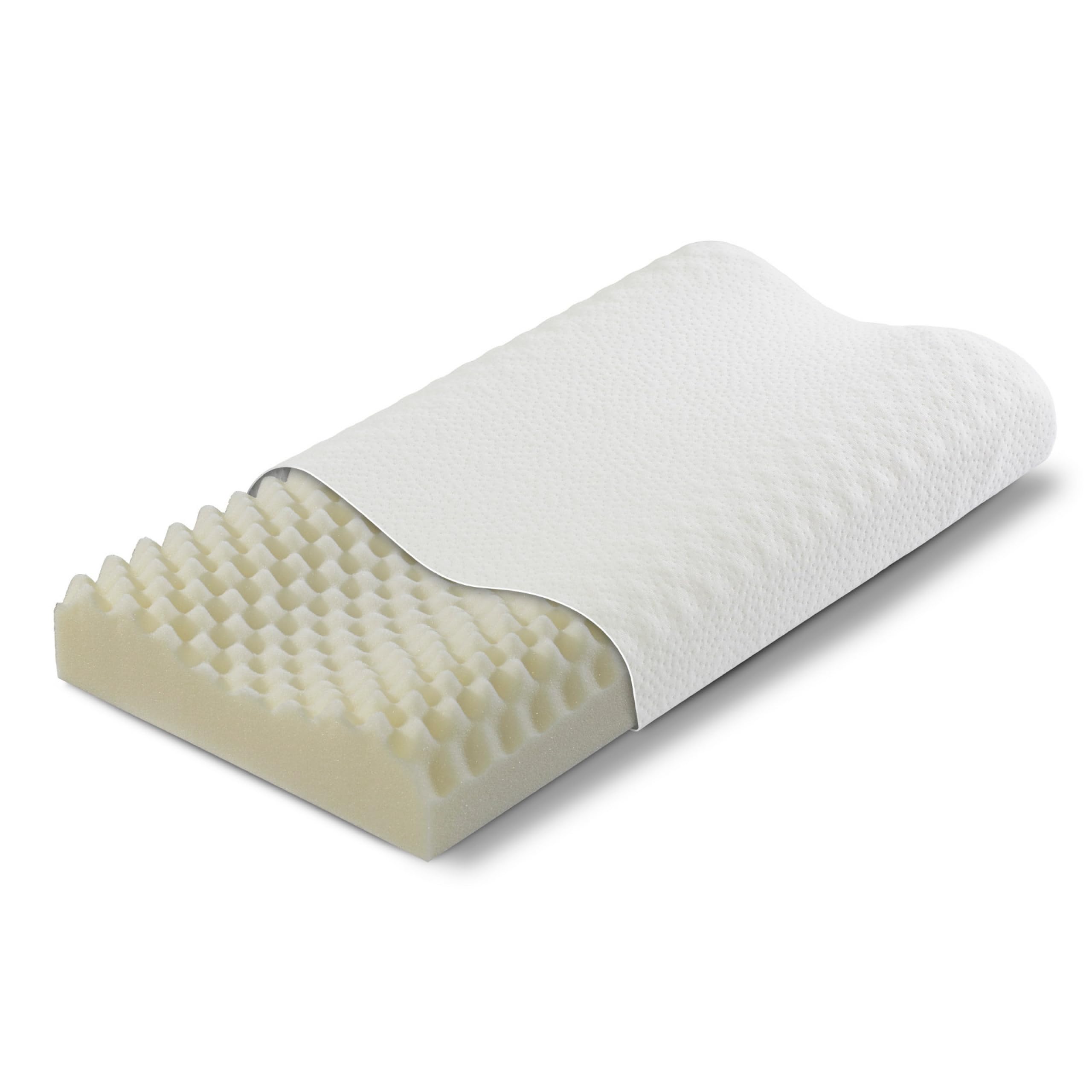 Supply24 since 2004 Orthopedisch WAVE gel/gelschuim hoofdkussen/nekkussen/neksteunkussen 80 x 40 cm traagschuim slaapkussen zacht/zacht kussen golfkussen