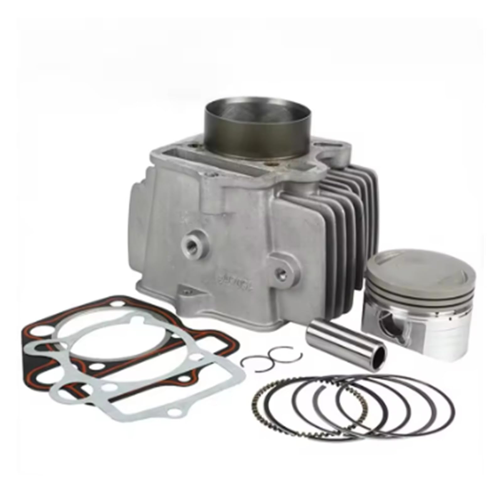 Fasce Elastiche Kit Corpo Cilindro Pistone E Anelli Foro 56,5 Mm Per Lifan 150cc Per Motori Orizzontali LF150 1P56FMJ Dirt Pit Bike Parts Pistone(14mm)