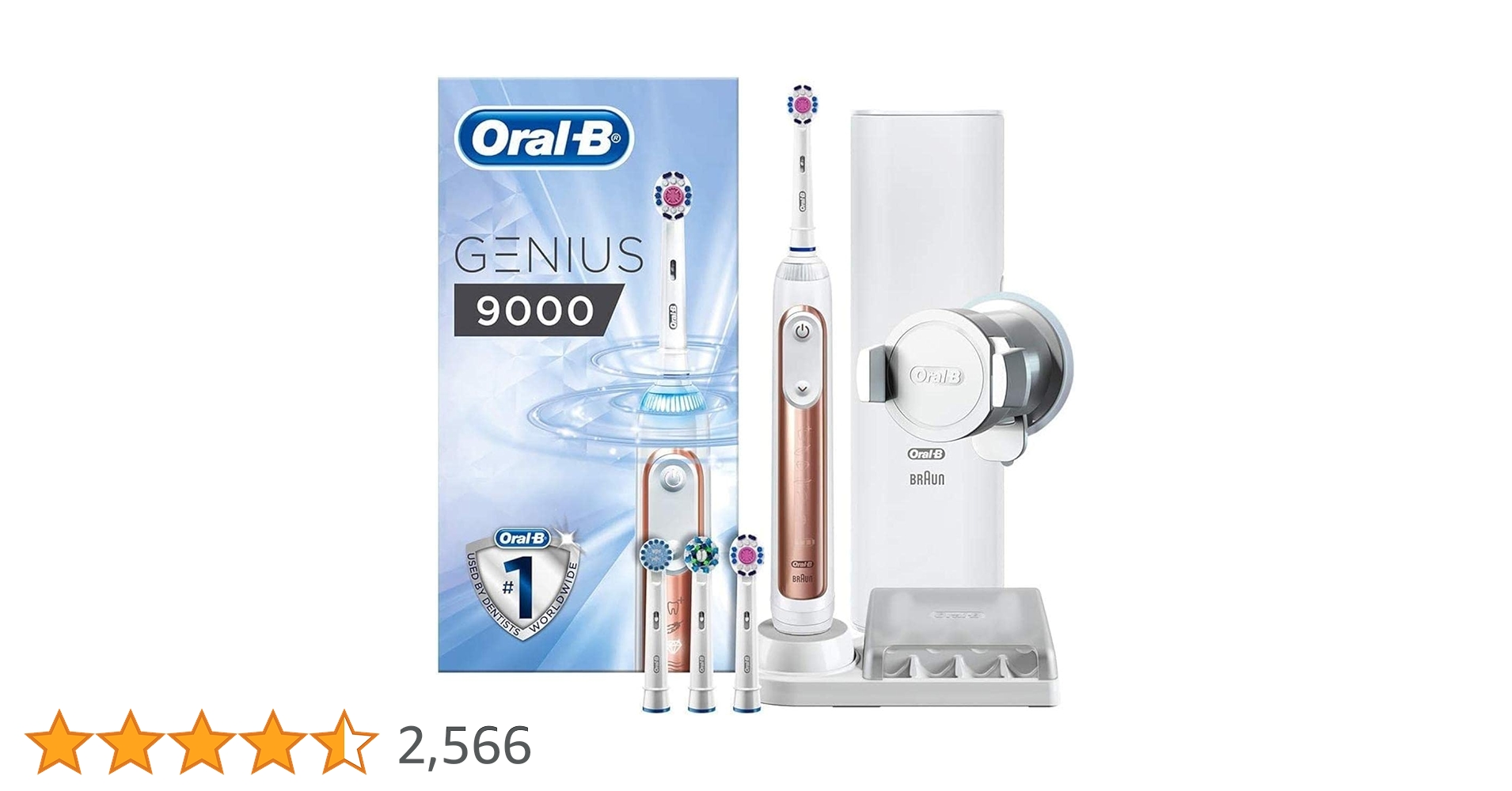 【新品未開封】BRAUN Oral-B GENIUS 9000A Oral-B Genius 9000 Electric Toothbrush Black MY