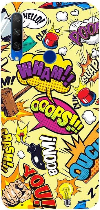 Krafters - Ooops 3D Printed Hard case/Mobile Cover for Honor Y9 Prime Multicolor