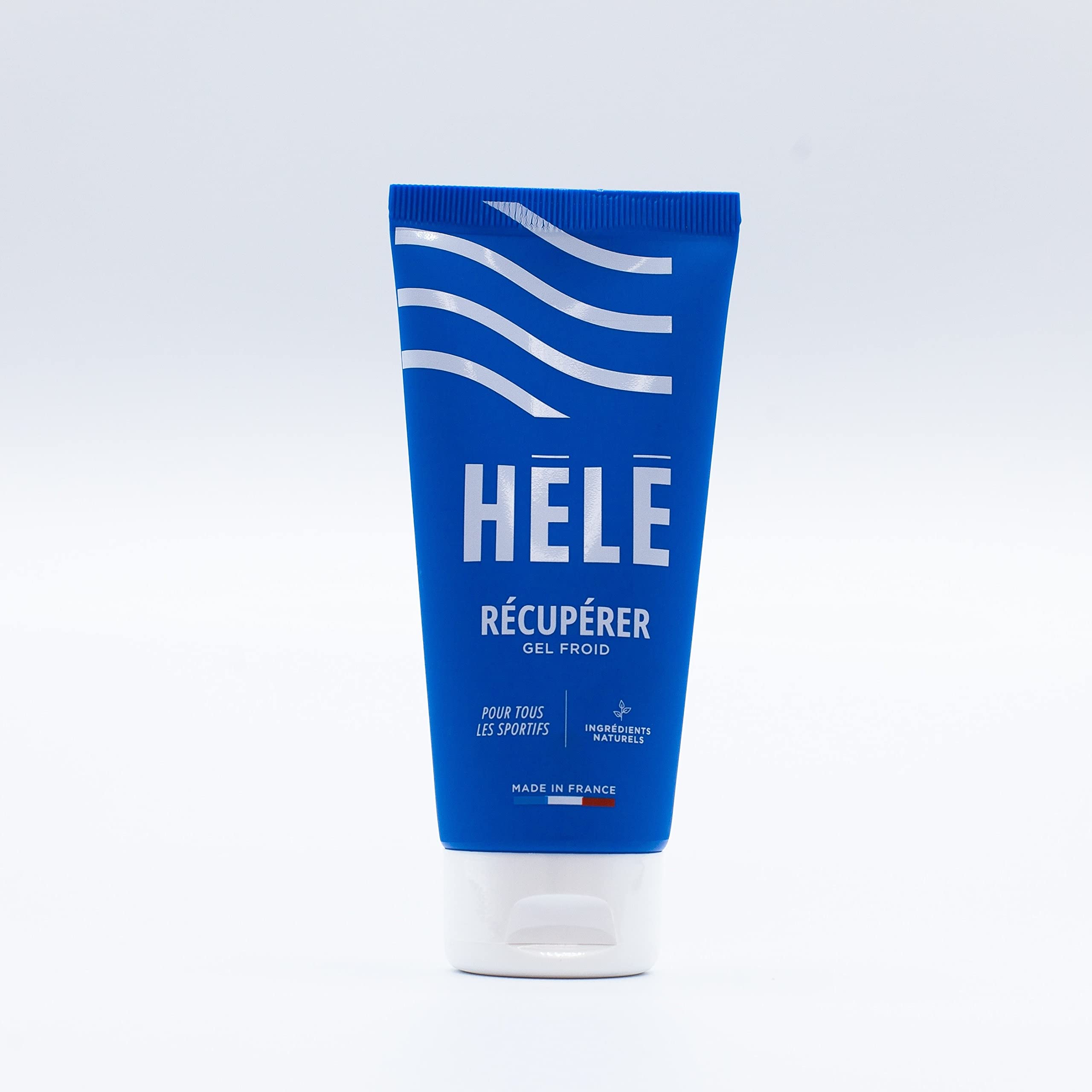 Gel froid muscles - Crème Anti Inflammatoire - HeLe Hélê - soulage après un effort physique les articulations et les muscles - Décontractant musculaire - Fabriqué en France - Contenance 75 ml