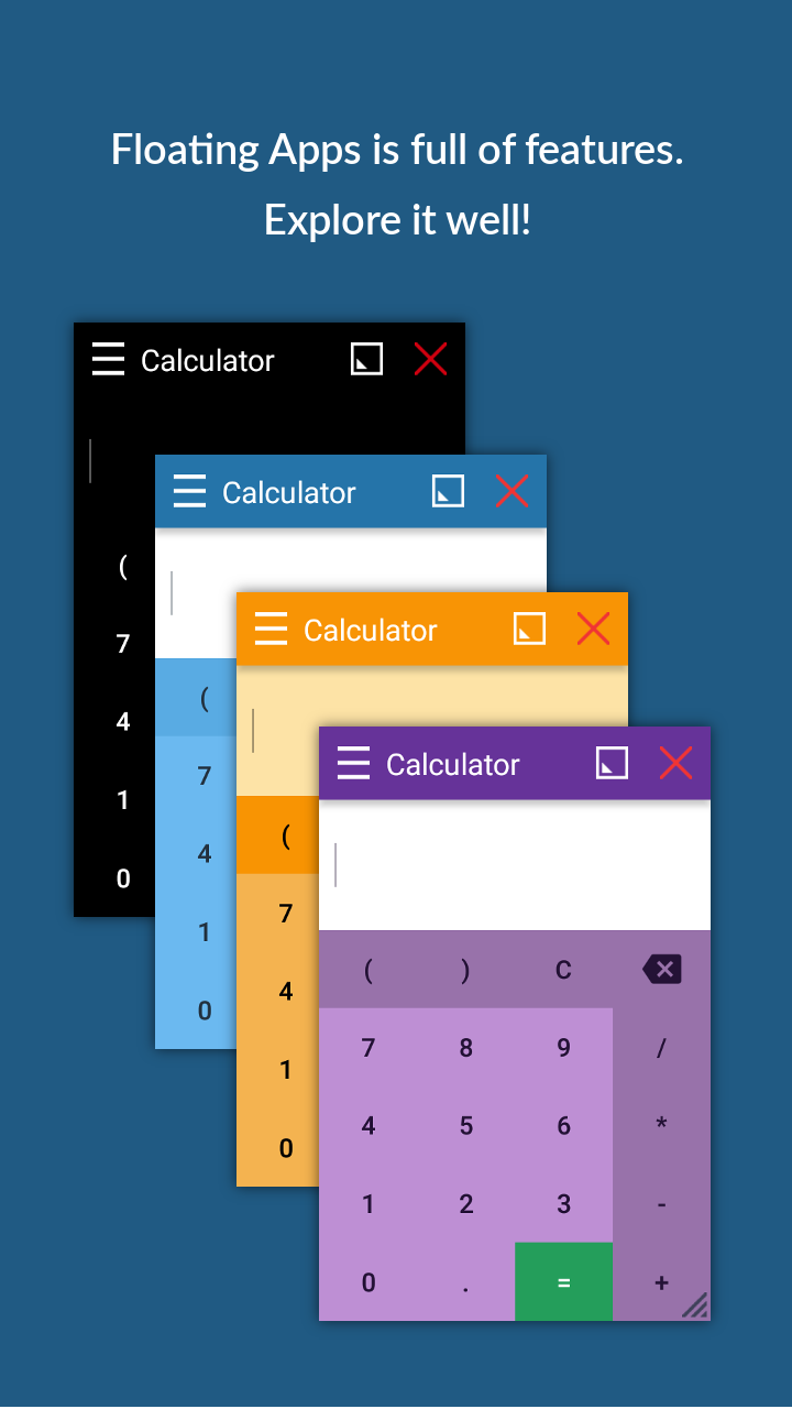 Floating Apps FREE - multitasking - App on Amazon Appstore