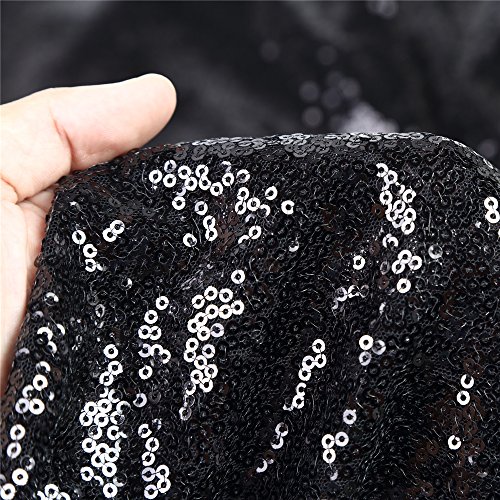 Mantel Tela Lentejuelas Zda Color Oro Rosa DE 91 x