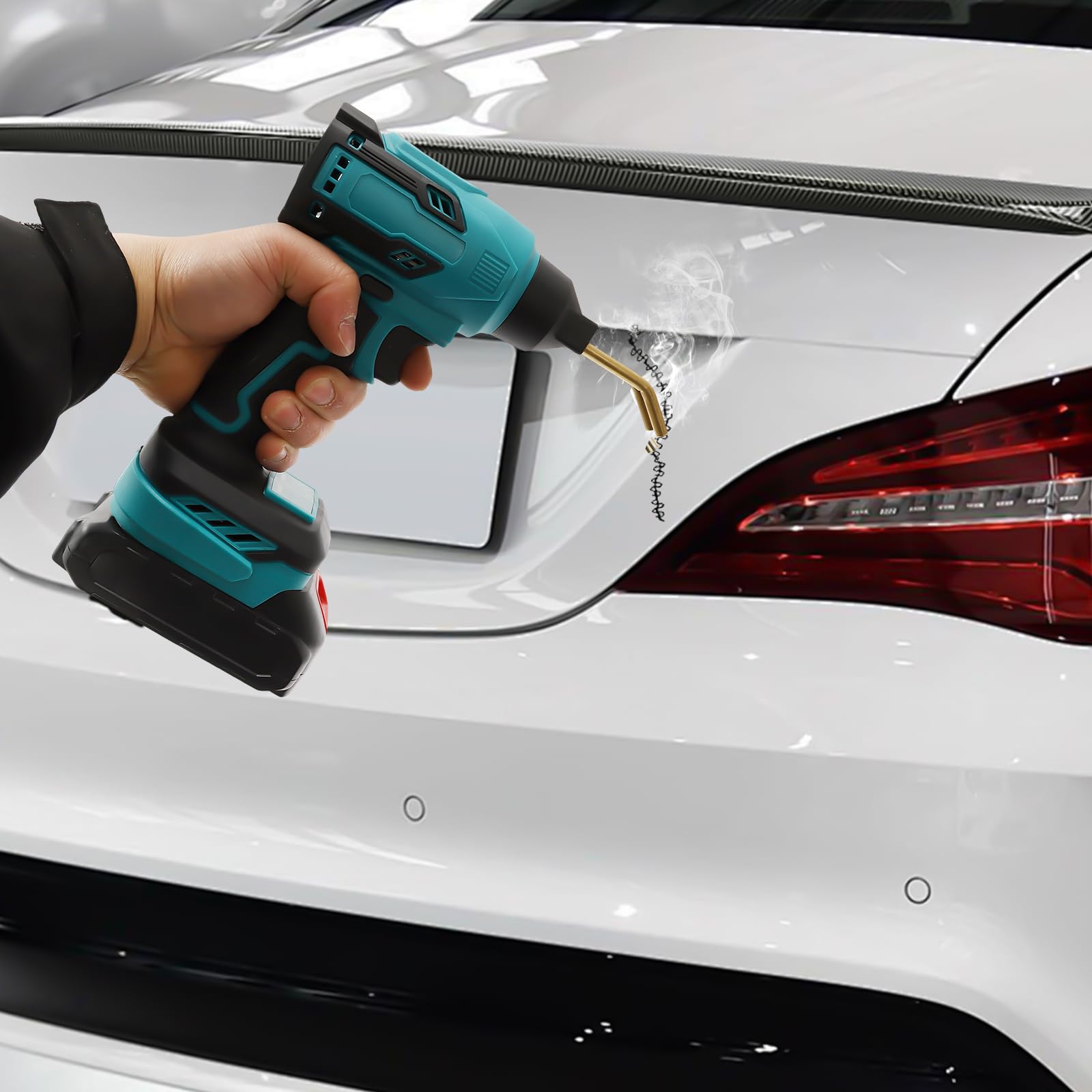 Soldadora de plástico para reparación de grietas de parachoques de coche, soldadora de plástico inalámbrica, soldadora manual para soldadura de plástico, máquina de reparación para parachoques de